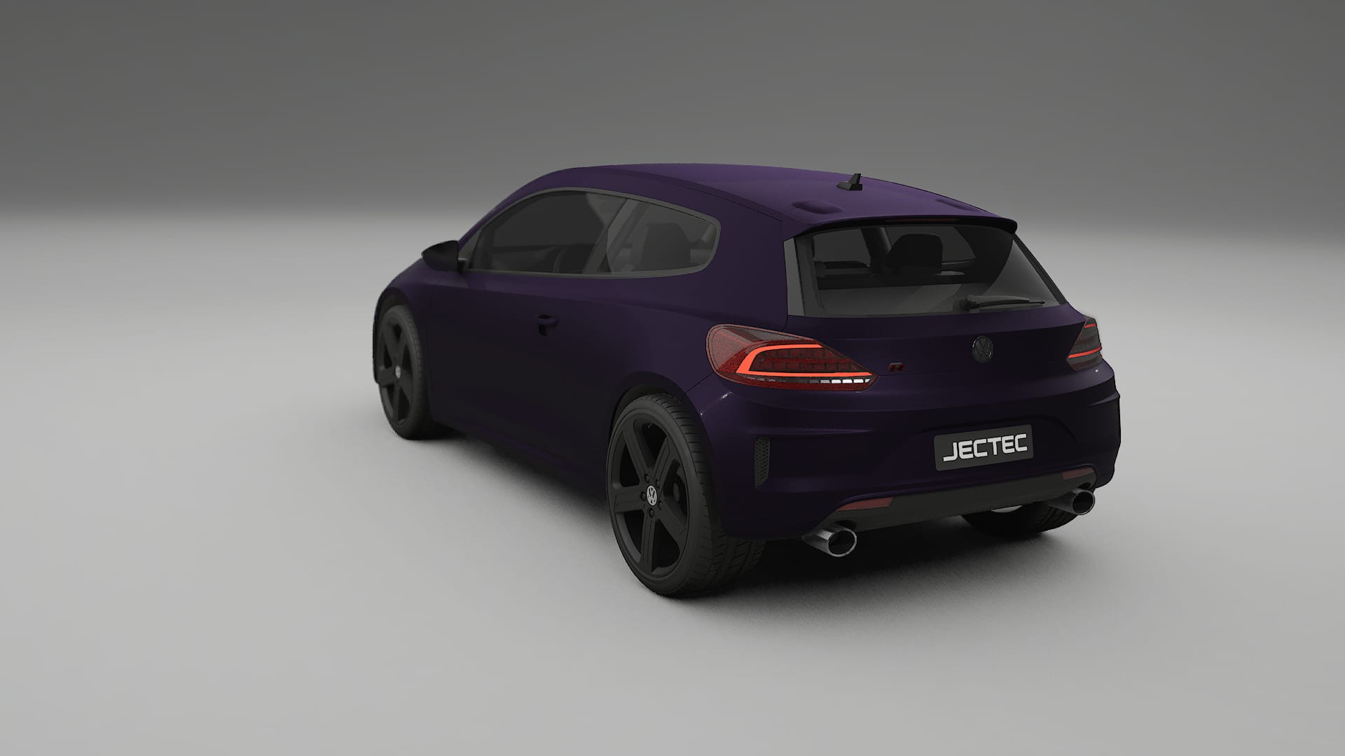 VW Scirocco R III TPU Lackskyddsfilm | VIOLET Färgskiftande PPF – Komplett Förskuret Kit