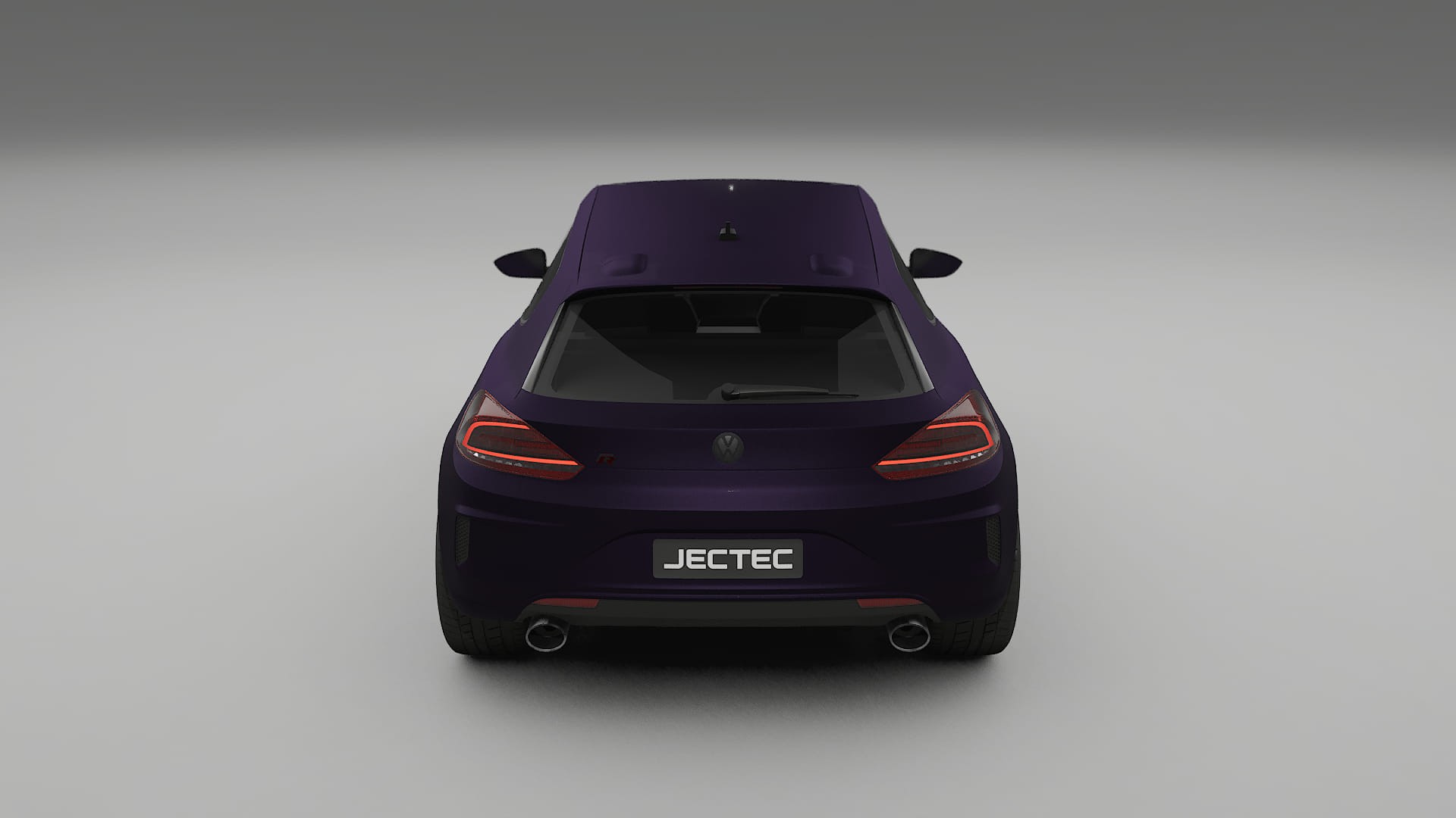 VW Scirocco R III TPU Lackskyddsfilm | VIOLET Färgskiftande PPF – Komplett Förskuret Kit