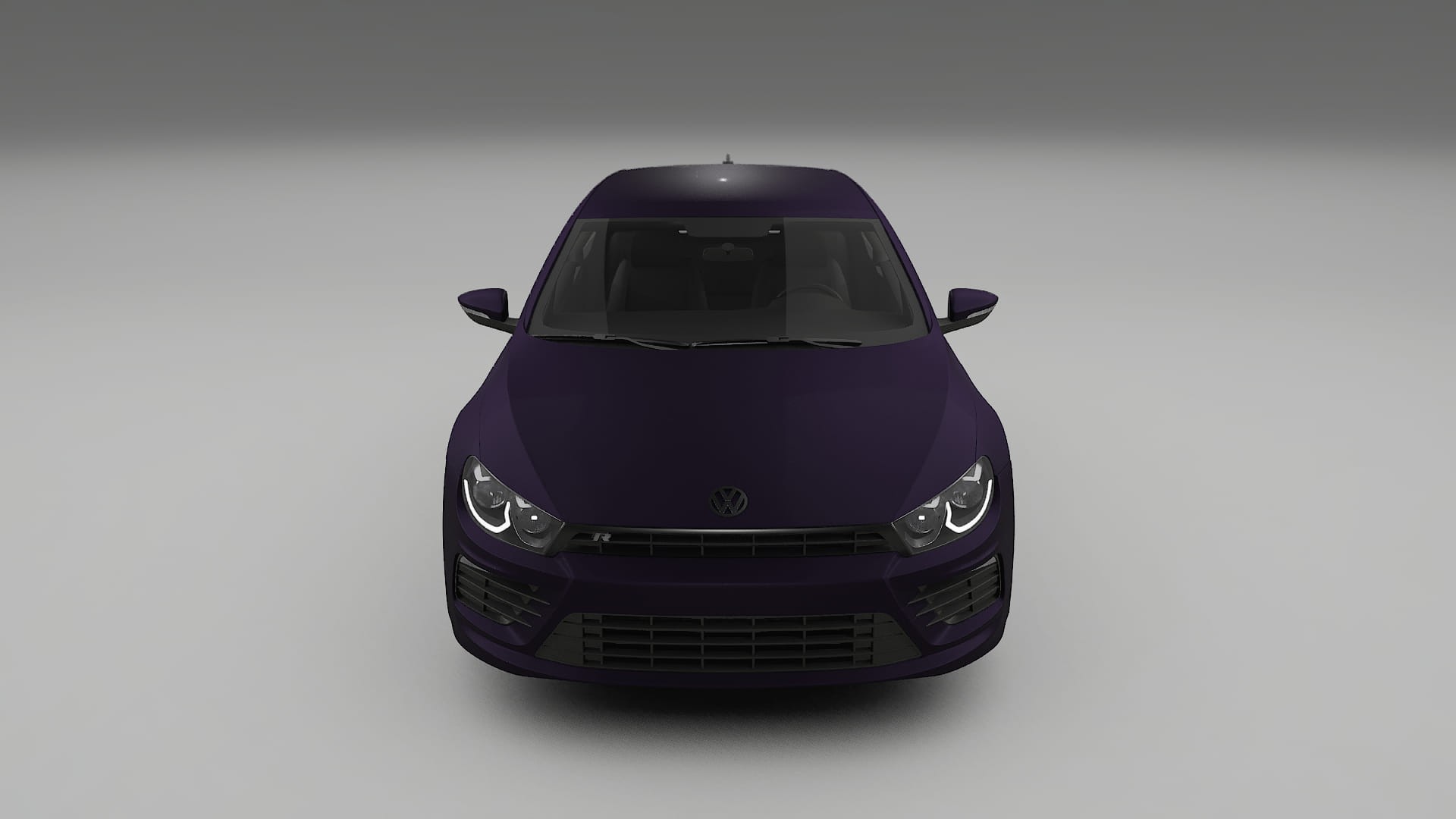 VW Scirocco R III TPU Lackskyddsfilm | VIOLET Färgskiftande PPF – Komplett Förskuret Kit