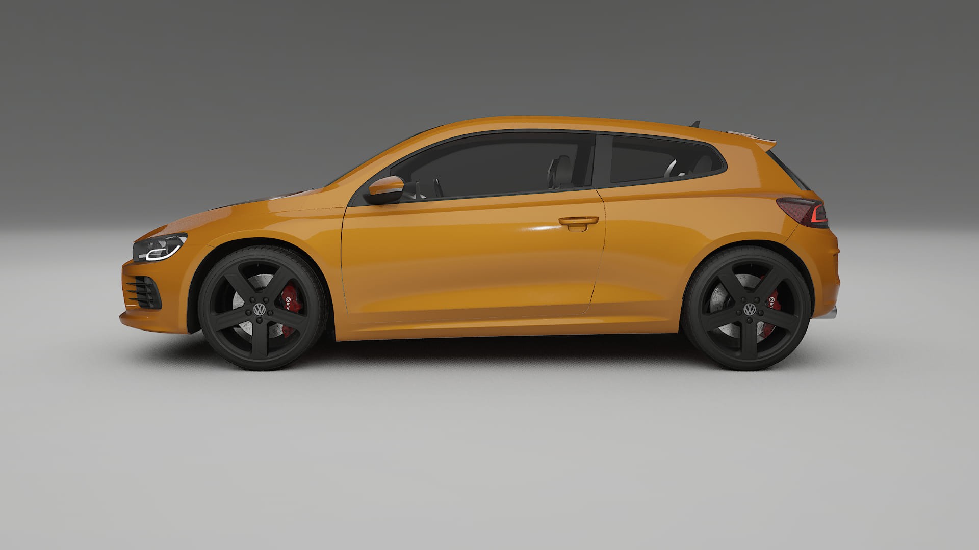 VW Scirocco R III TPU Lackskyddsfilm | DAISY Färgskiftande PPF – Komplett Förskuret Kit