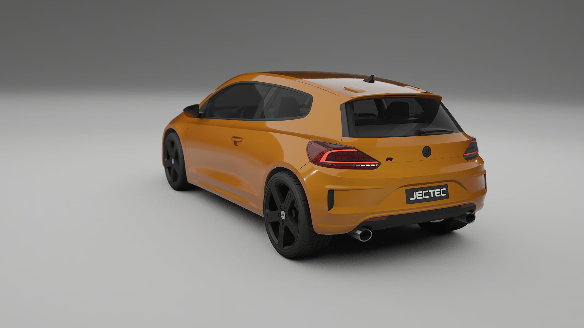 VW Scirocco R III TPU Lackskyddsfilm | DAISY Färgskiftande PPF – Komplett Förskuret Kit