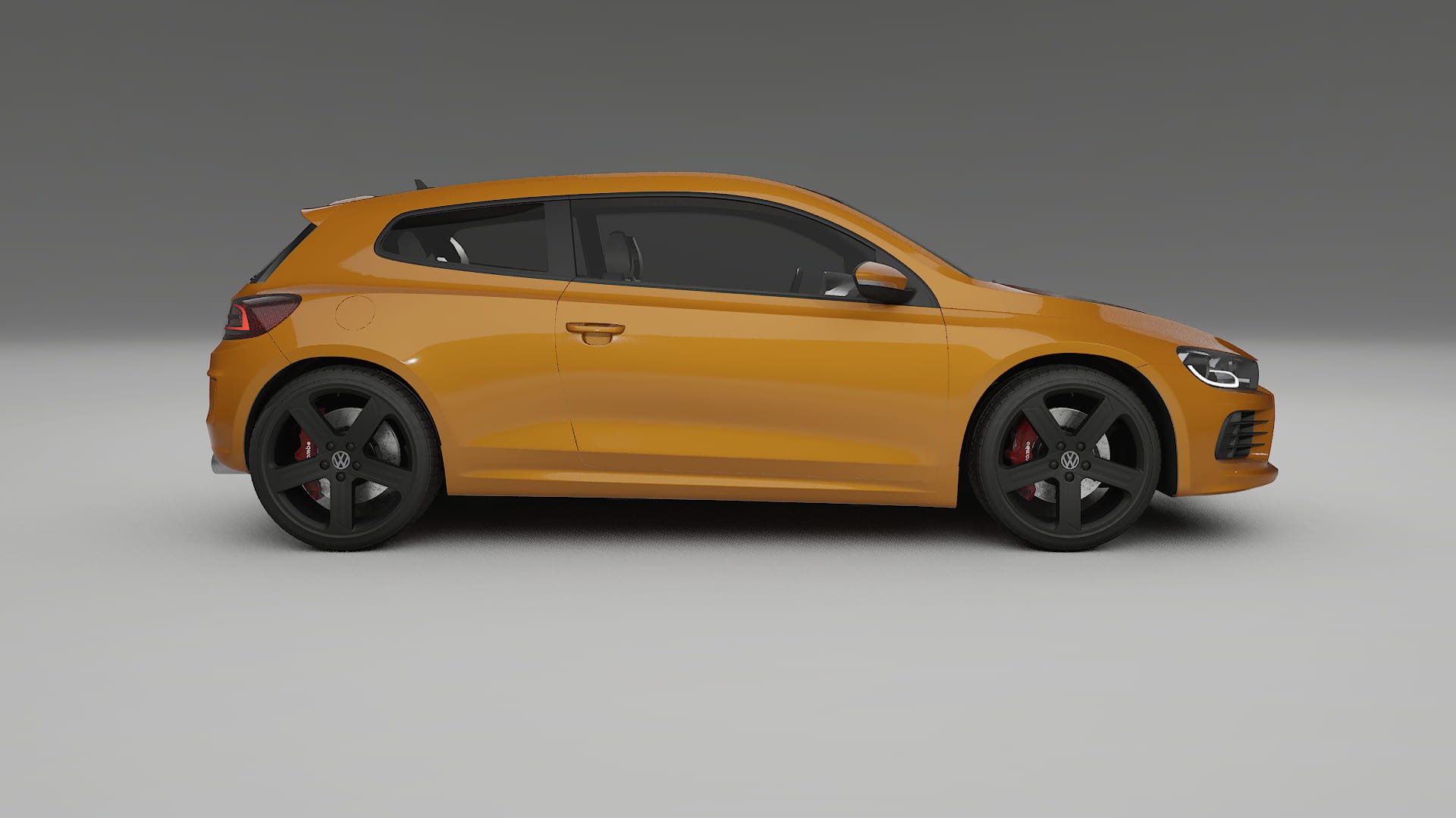 VW Scirocco R III TPU Lackskyddsfilm | DAISY Färgskiftande PPF – Komplett Förskuret Kit