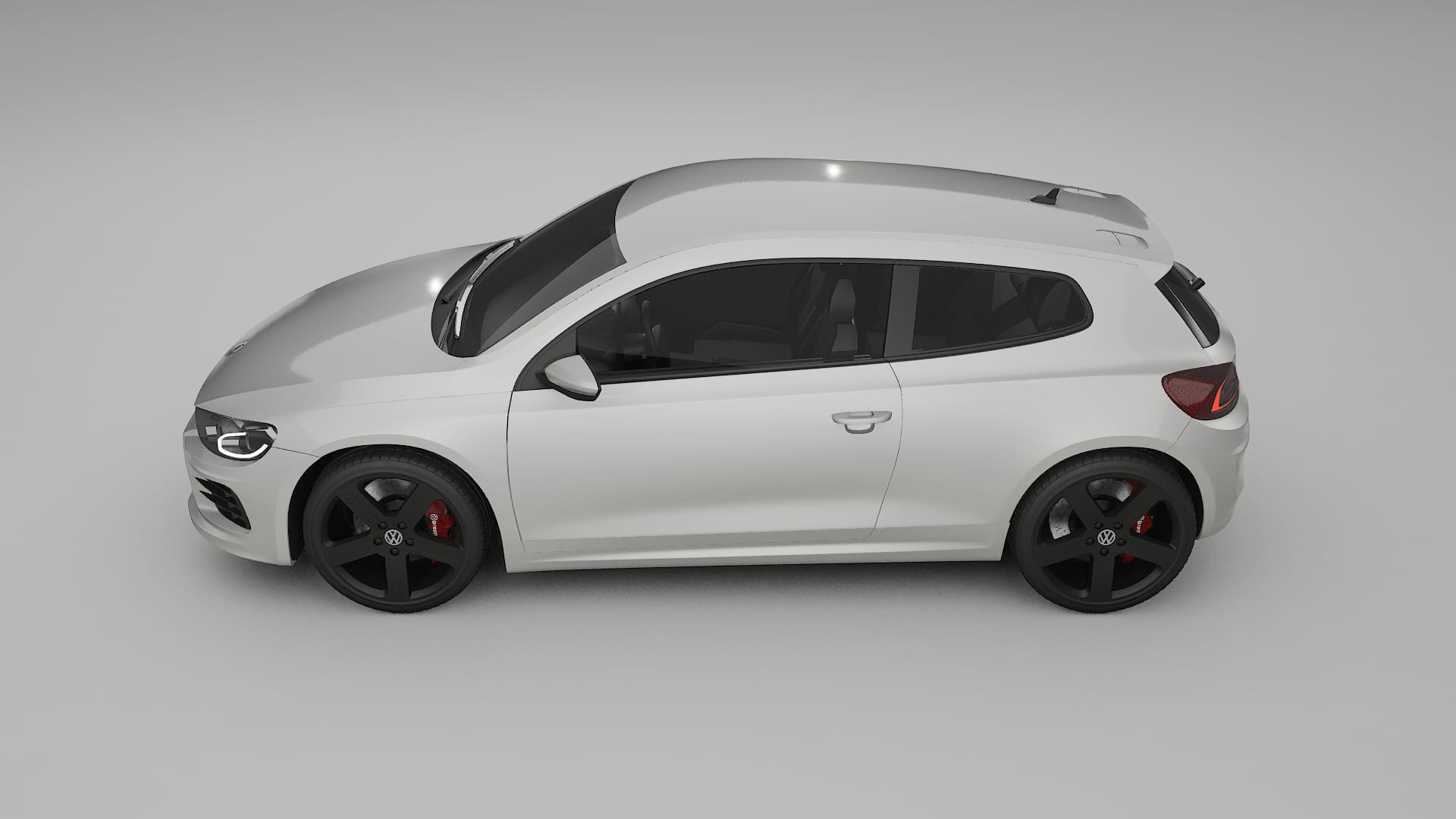 VW Scirocco R III TPU Lackskyddsfilm | PEARL Färgskiftande PPF – Komplett Förskuret Kit