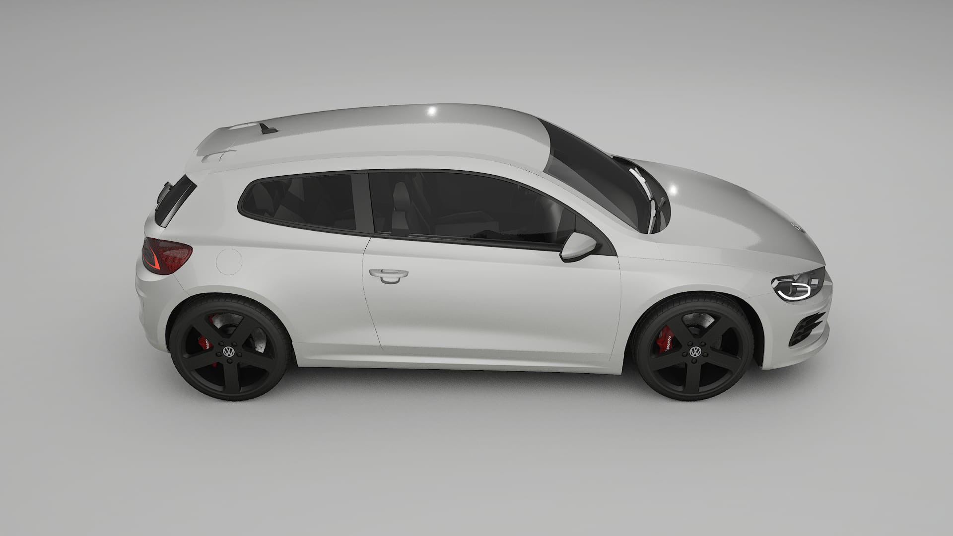 VW Scirocco R III TPU Lackskyddsfilm | PEARL Färgskiftande PPF – Komplett Förskuret Kit