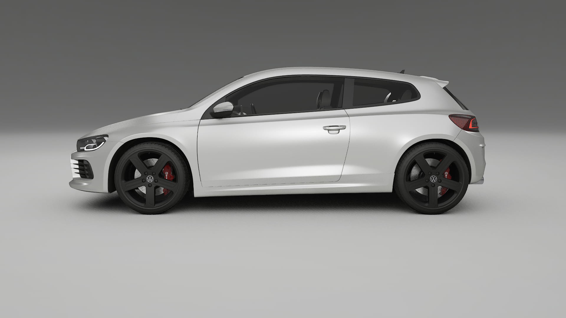 VW Scirocco R III TPU Lackskyddsfilm | OPAL Färgskiftande PPF – Komplett Förskuret Kit