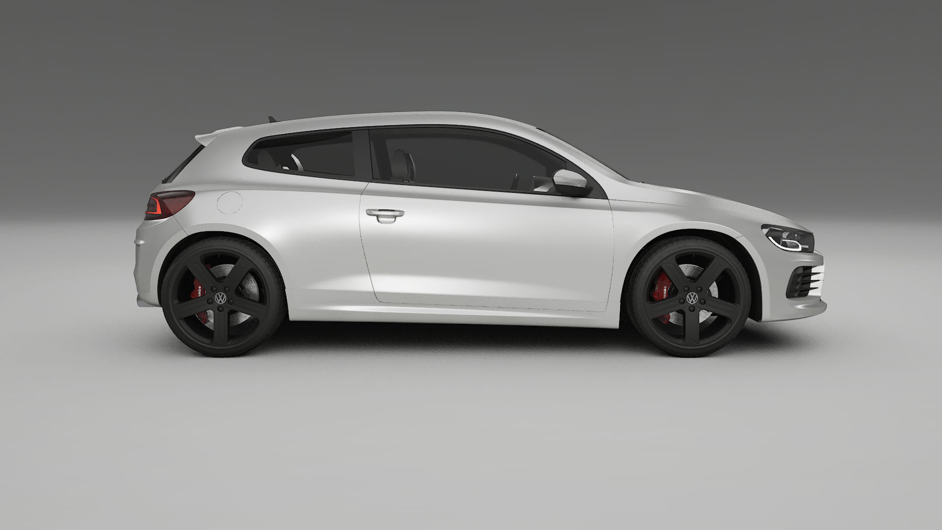 VW Scirocco R III TPU Lackskyddsfilm | OPAL Färgskiftande PPF – Komplett Förskuret Kit