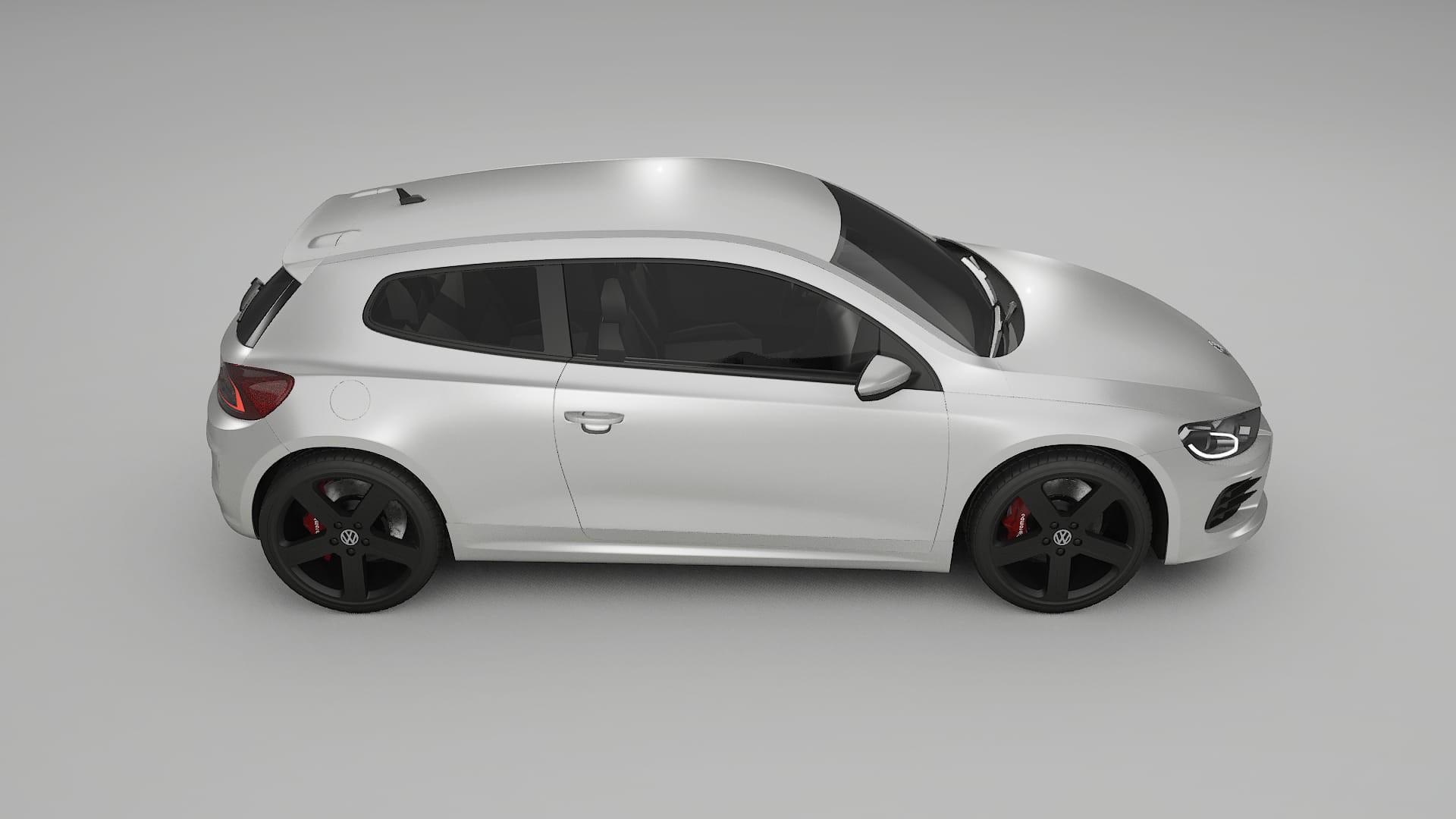 VW Scirocco R III TPU Lackskyddsfilm | OPAL Färgskiftande PPF – Komplett Förskuret Kit