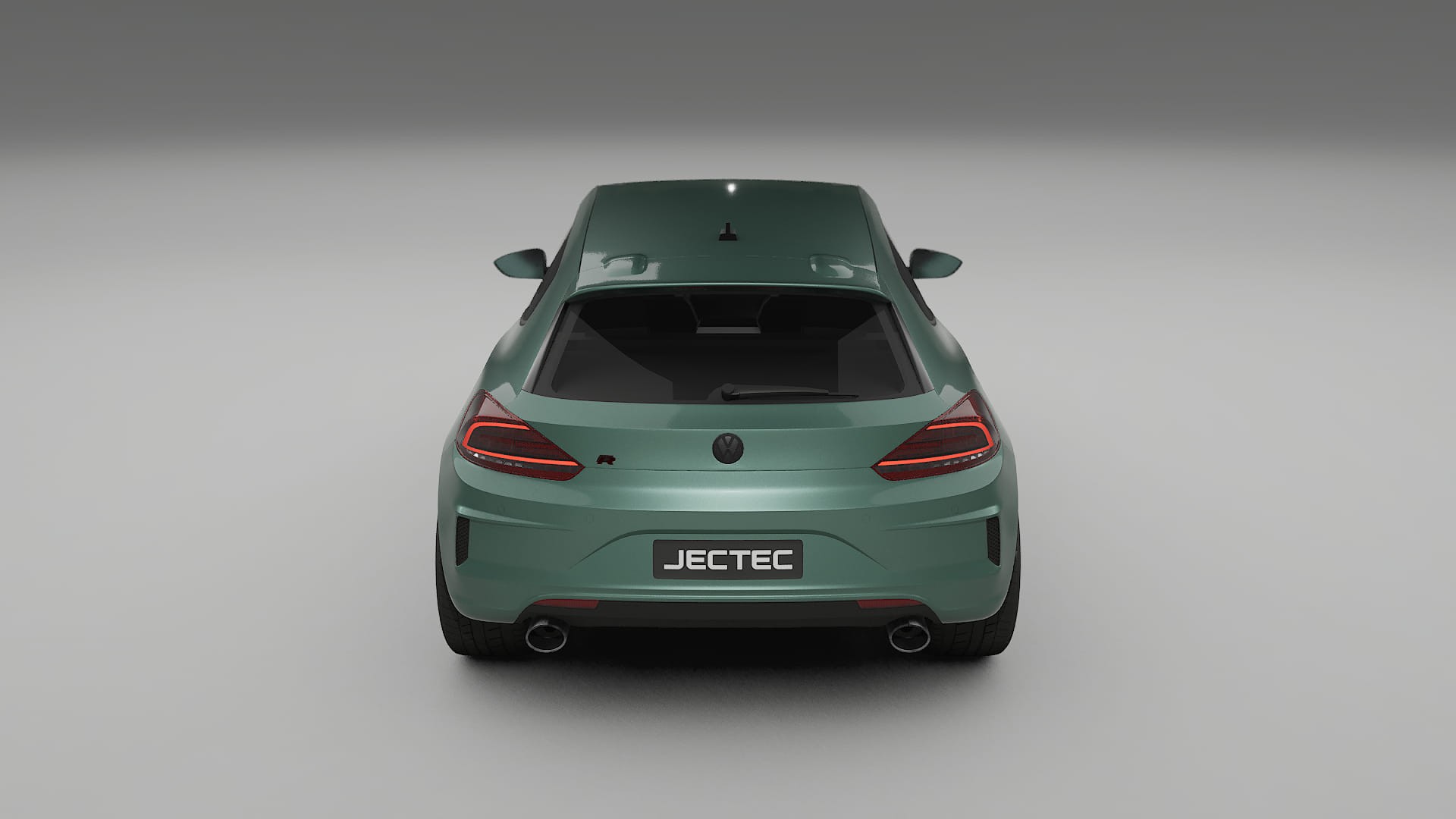 VW Scirocco R III TPU Lackskyddsfilm | EVERGREEN Färgskiftande PPF – Komplett Förskuret Kit