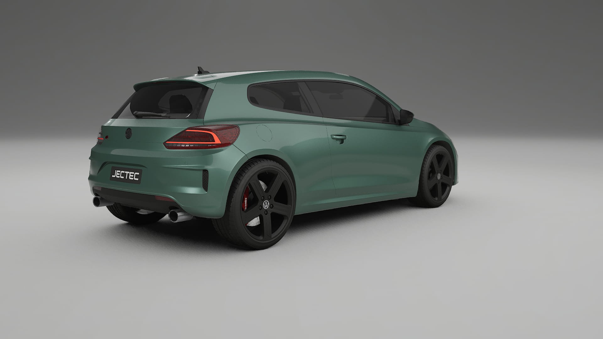 VW Scirocco R III TPU Lackskyddsfilm | EVERGREEN Färgskiftande PPF – Komplett Förskuret Kit