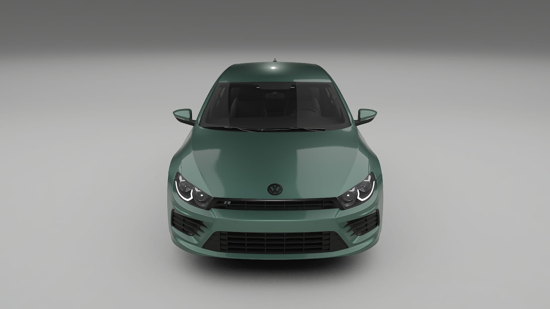 VW Scirocco R III TPU Lackskyddsfilm | EVERGREEN Färgskiftande PPF – Komplett Förskuret Kit