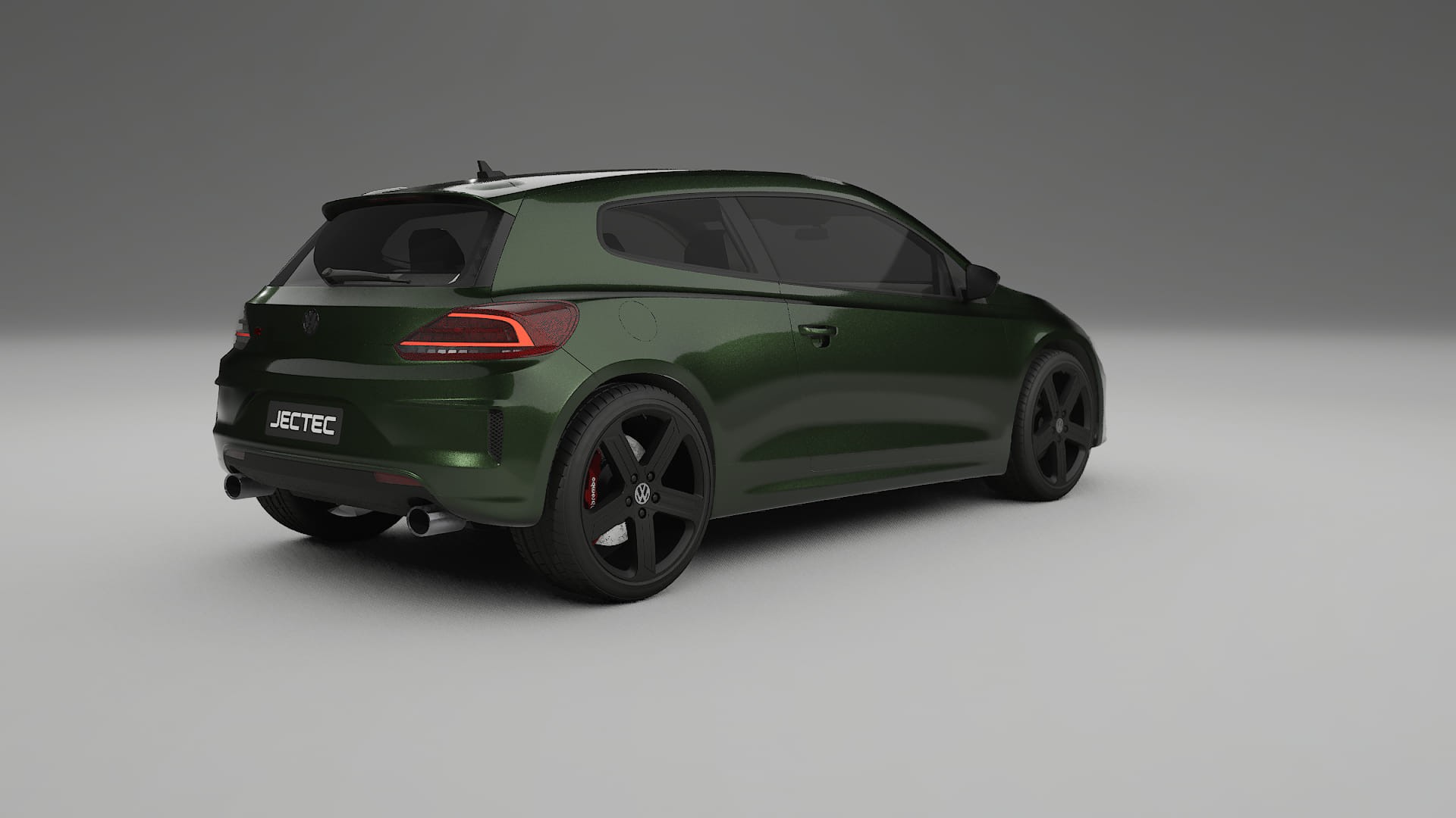 VW Scirocco R III TPU Lackskyddsfilm | LAGOON Färgskiftande PPF – Komplett Förskuret Kit