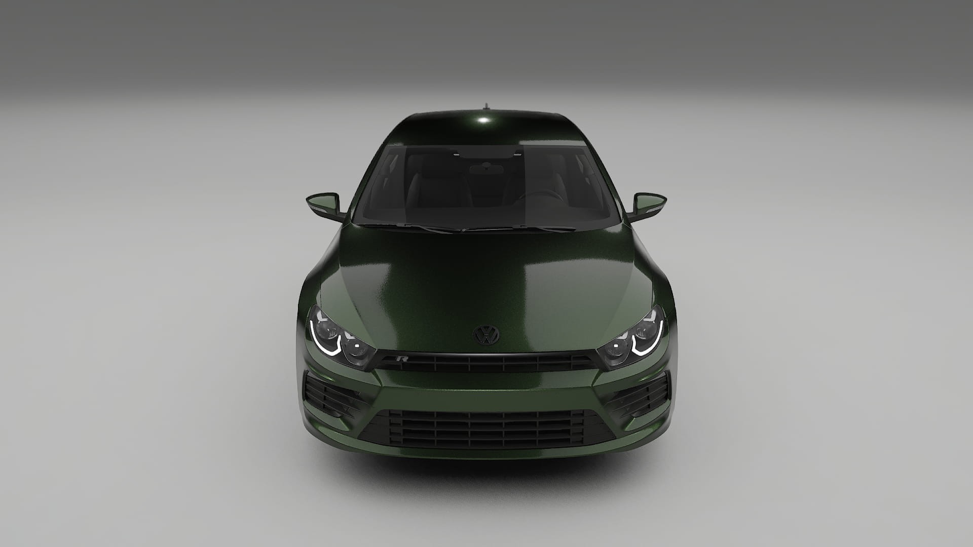 VW Scirocco R III TPU Lackskyddsfilm | LAGOON Färgskiftande PPF – Komplett Förskuret Kit