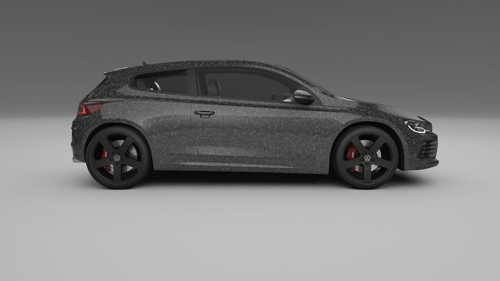 VW Scirocco R III TPU Lackskyddsfilm | FORGED S Färgskiftande PPF – Komplett Förskuret Kit