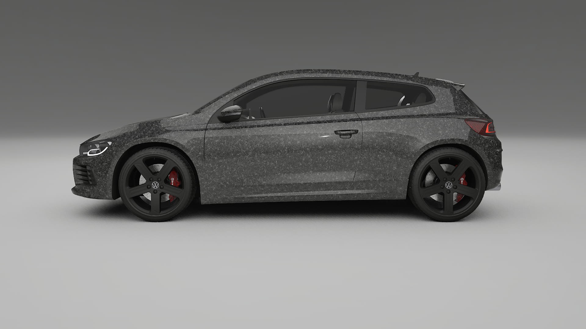 VW Scirocco R III TPU Lackskyddsfilm | FORGED S Färgskiftande PPF – Komplett Förskuret Kit