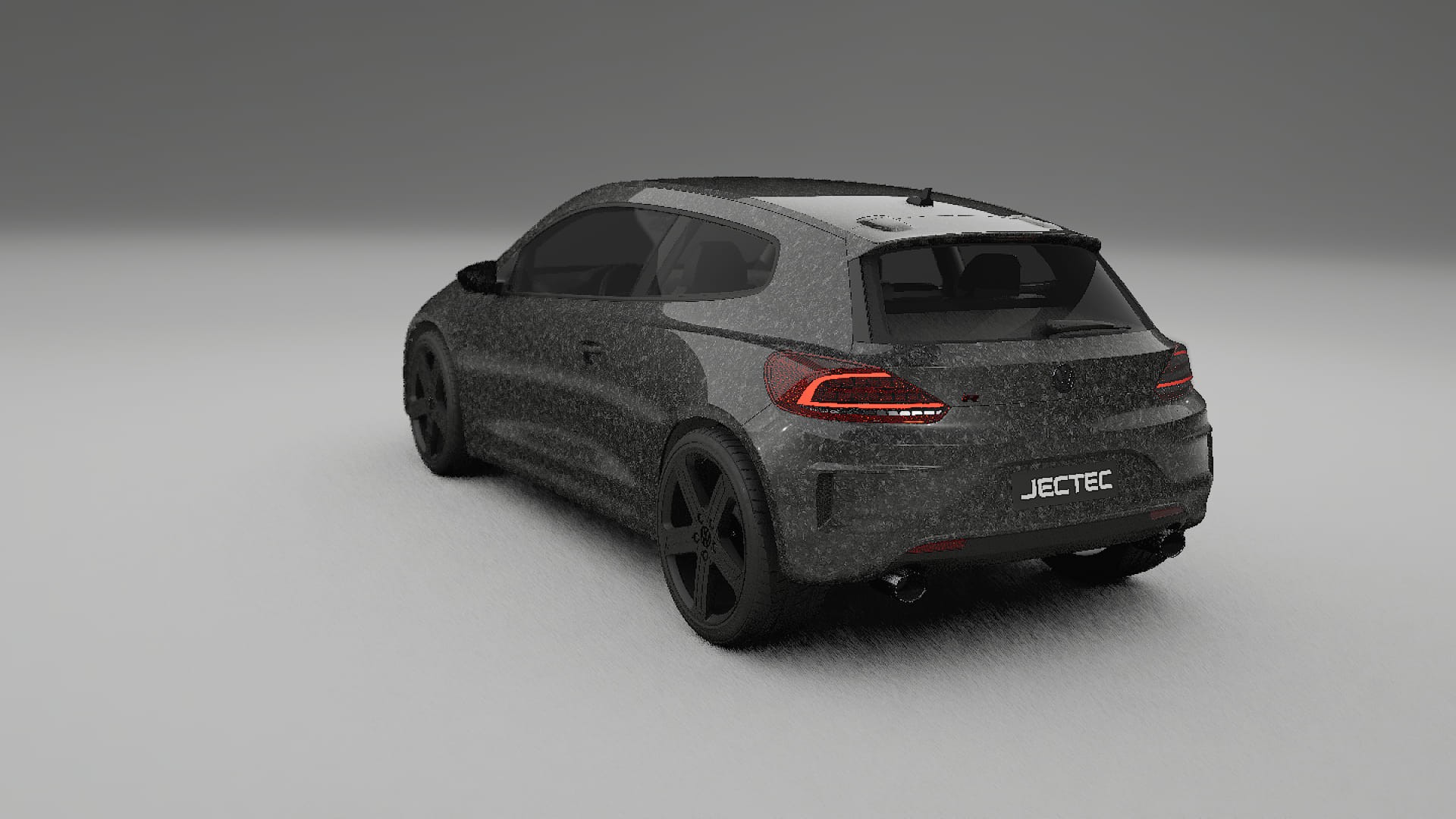 VW Scirocco R III TPU Lackskyddsfilm | FORGED S Färgskiftande PPF – Komplett Förskuret Kit