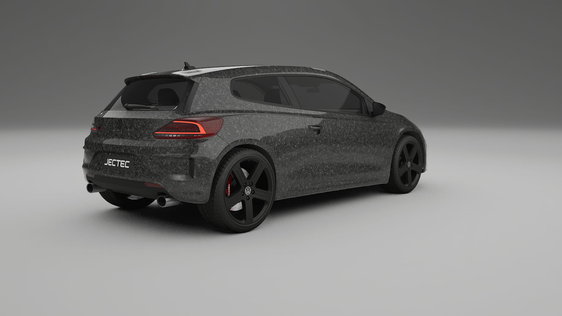 VW Scirocco R III TPU Lackskyddsfilm | FORGED S Färgskiftande PPF – Komplett Förskuret Kit