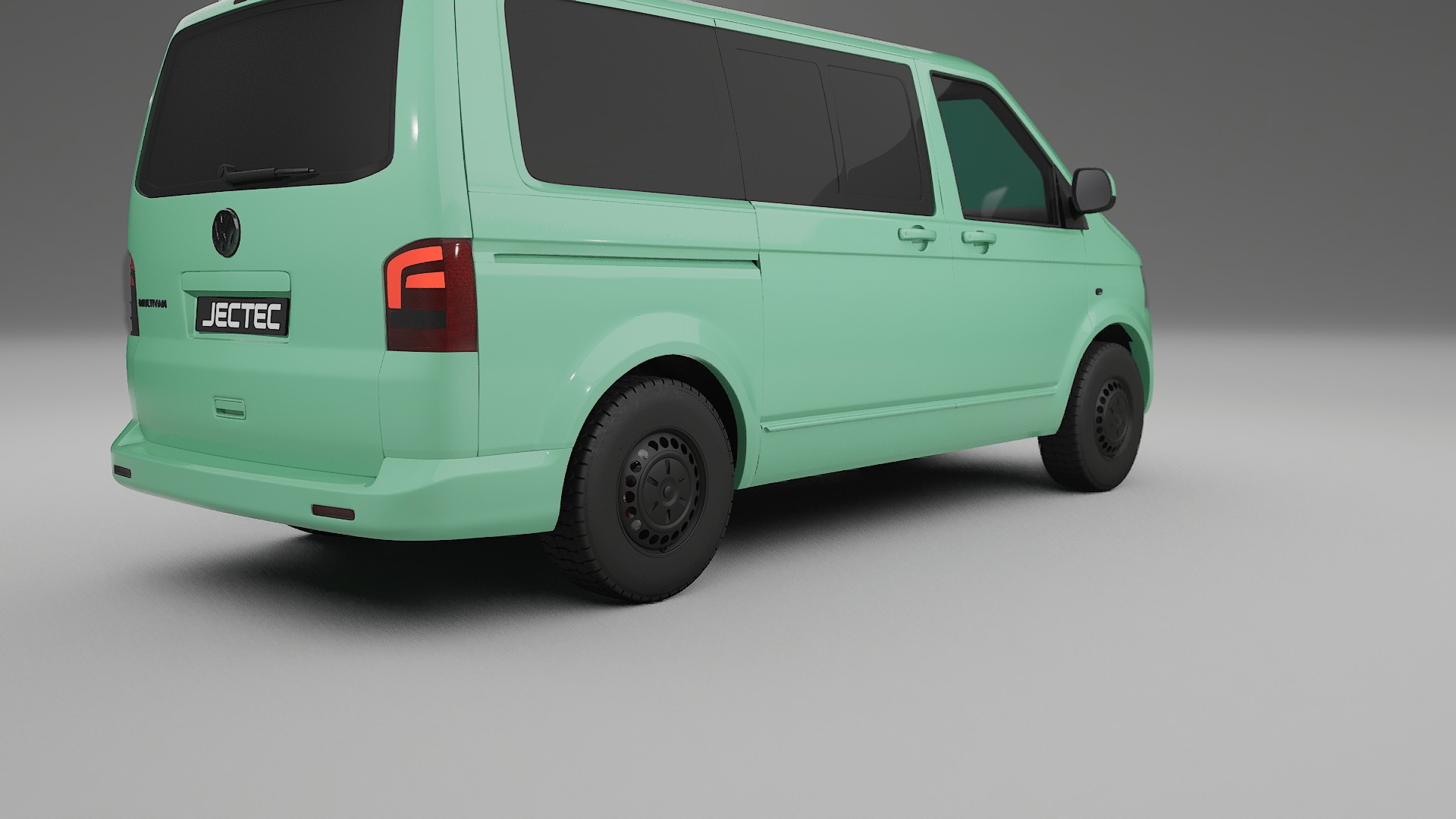 VW Transporter T5 Caravelle TPU Lackskyddsfilm | DUSTY Färgskiftande PPF – Komplett Förskuret Kit