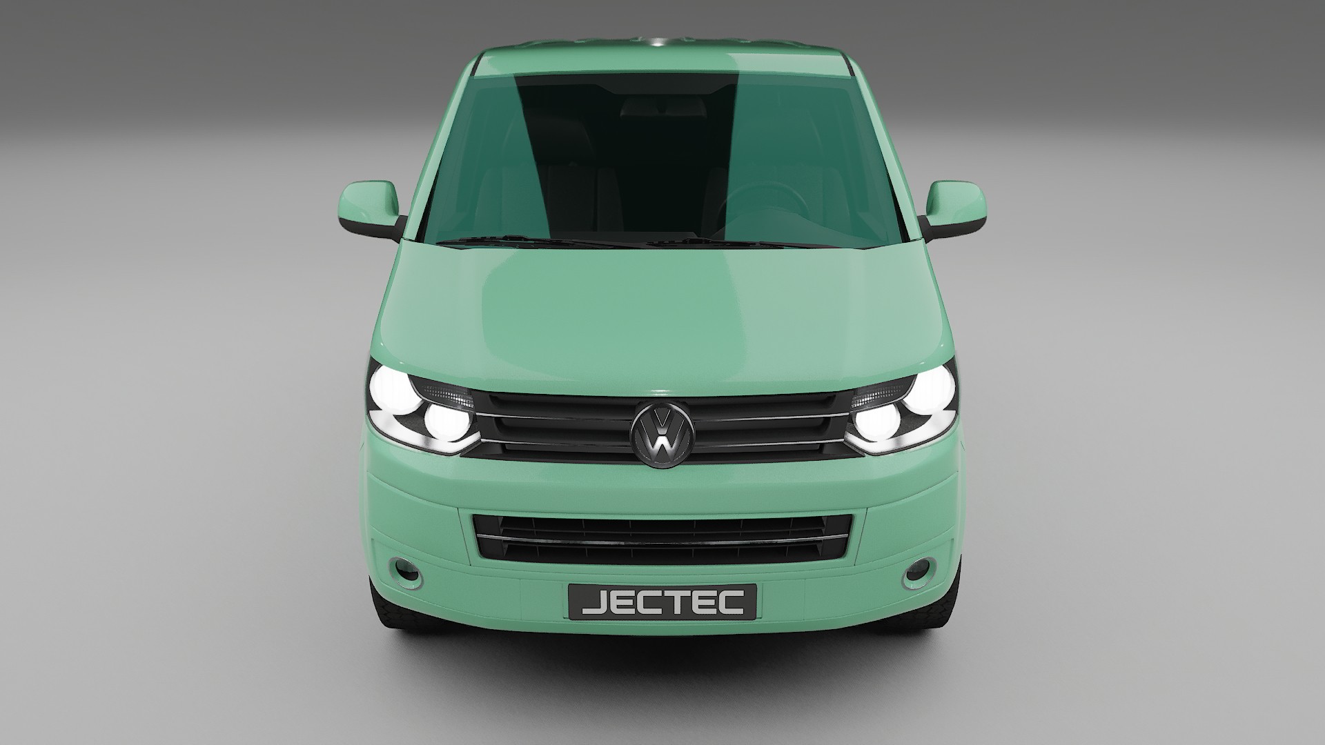 VW Transporter T5 Caravelle TPU Lackskyddsfilm | DUSTY Färgskiftande PPF – Komplett Förskuret Kit