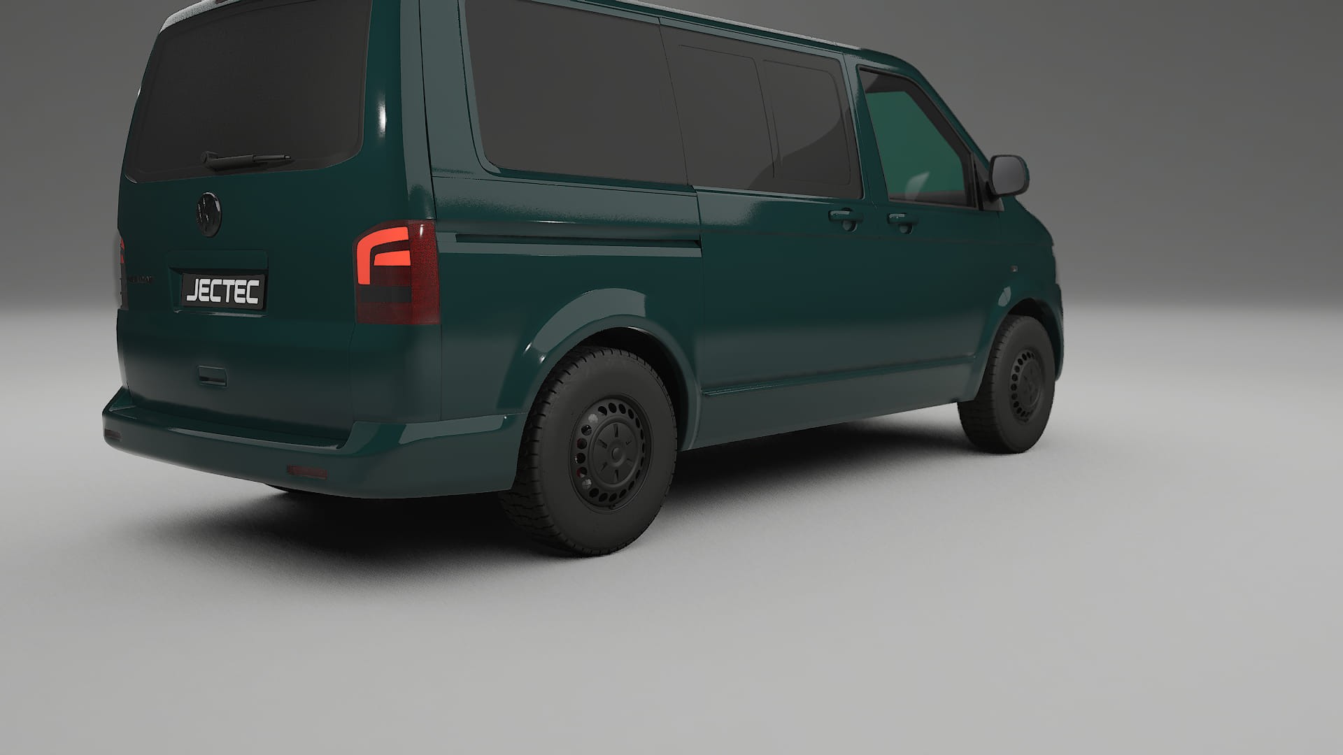 VW Transporter T5 Caravelle TPU Lackskyddsfilm | INFERNO Färgskiftande PPF – Komplett Förskuret Kit