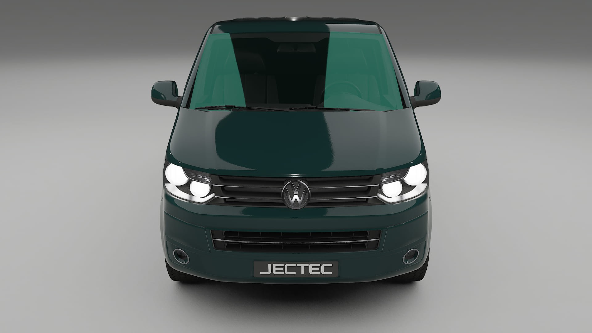 VW Transporter T5 Caravelle TPU Lackskyddsfilm | INFERNO Färgskiftande PPF – Komplett Förskuret Kit