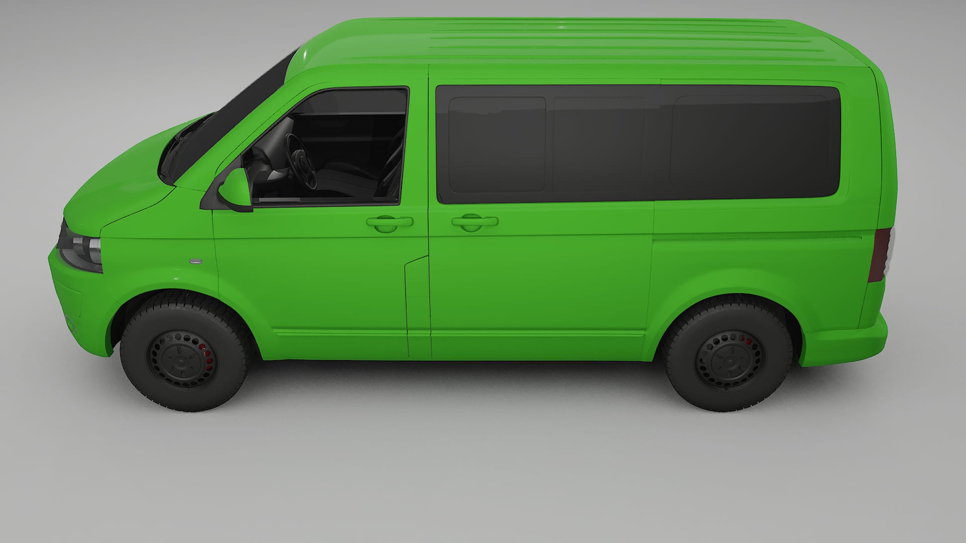 VW Transporter T5 Caravelle TPU Lackskyddsfilm | VENOM Färgskiftande PPF – Komplett Förskuret Kit