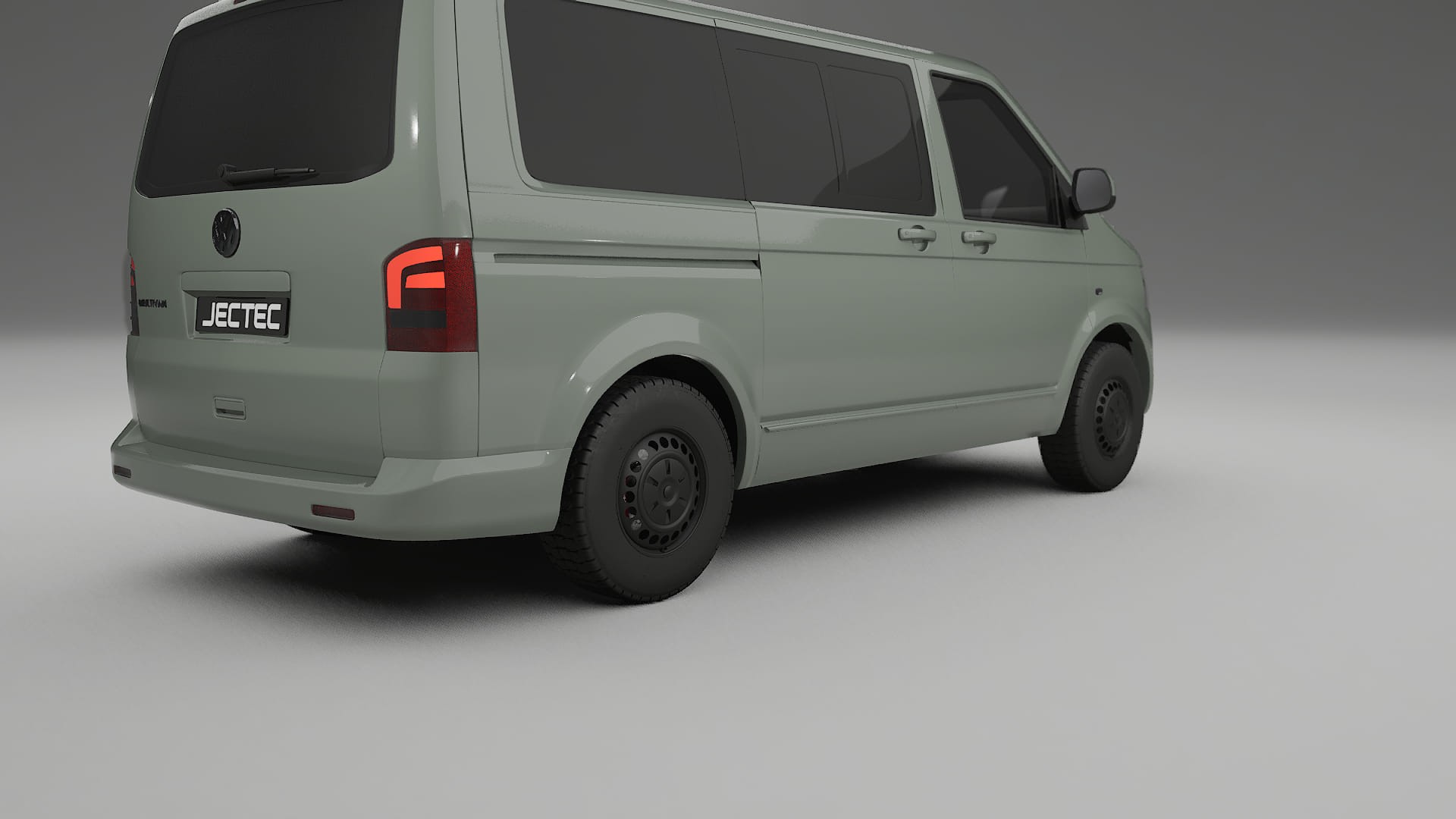 VW Transporter T5 Caravelle TPU Lackskyddsfilm | SLATE Färgskiftande PPF – Komplett Förskuret Kit