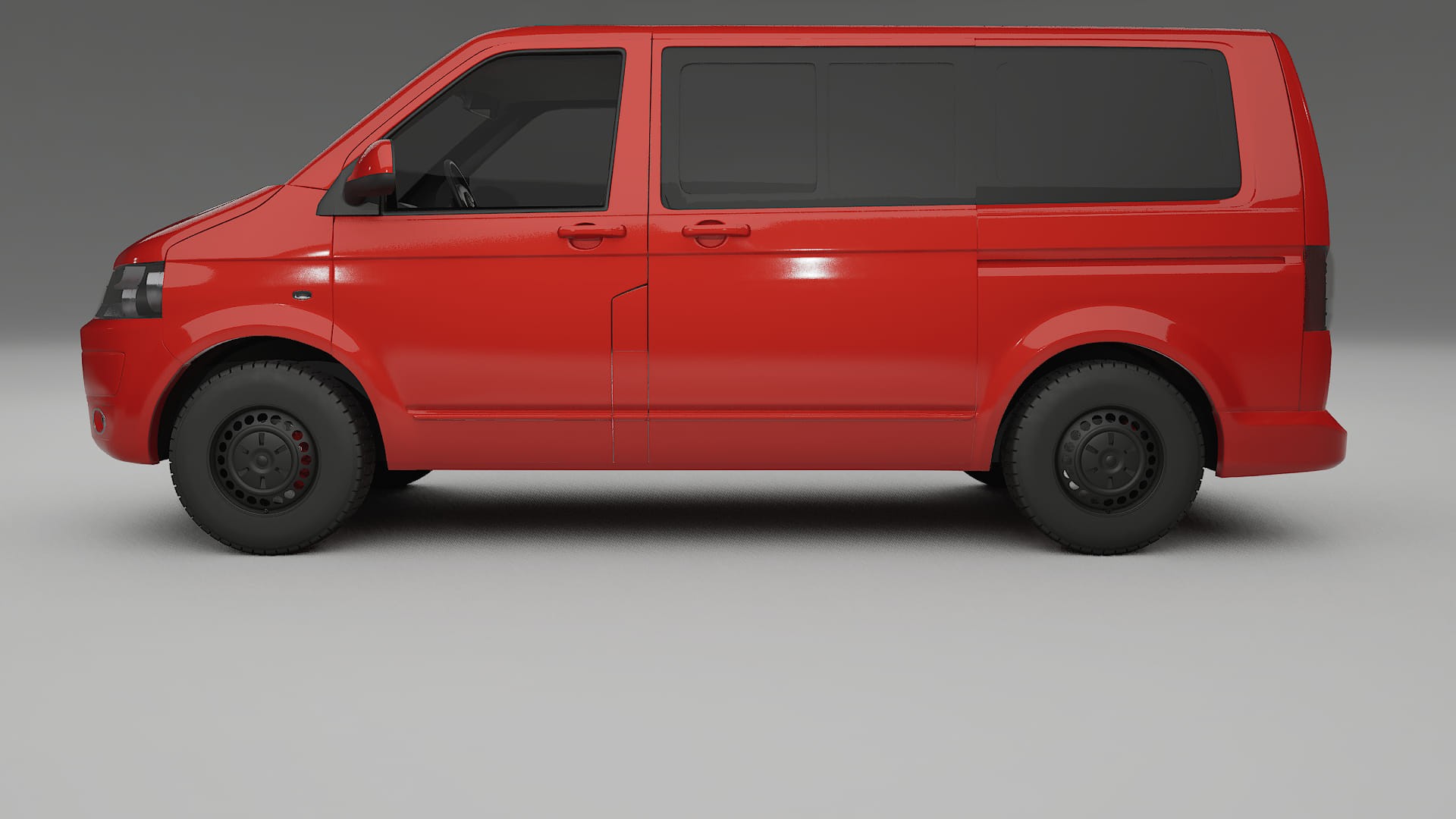 VW Transporter T5 Caravelle TPU Lackskyddsfilm | BLAZE Färgskiftande PPF – Komplett Förskuret Kit