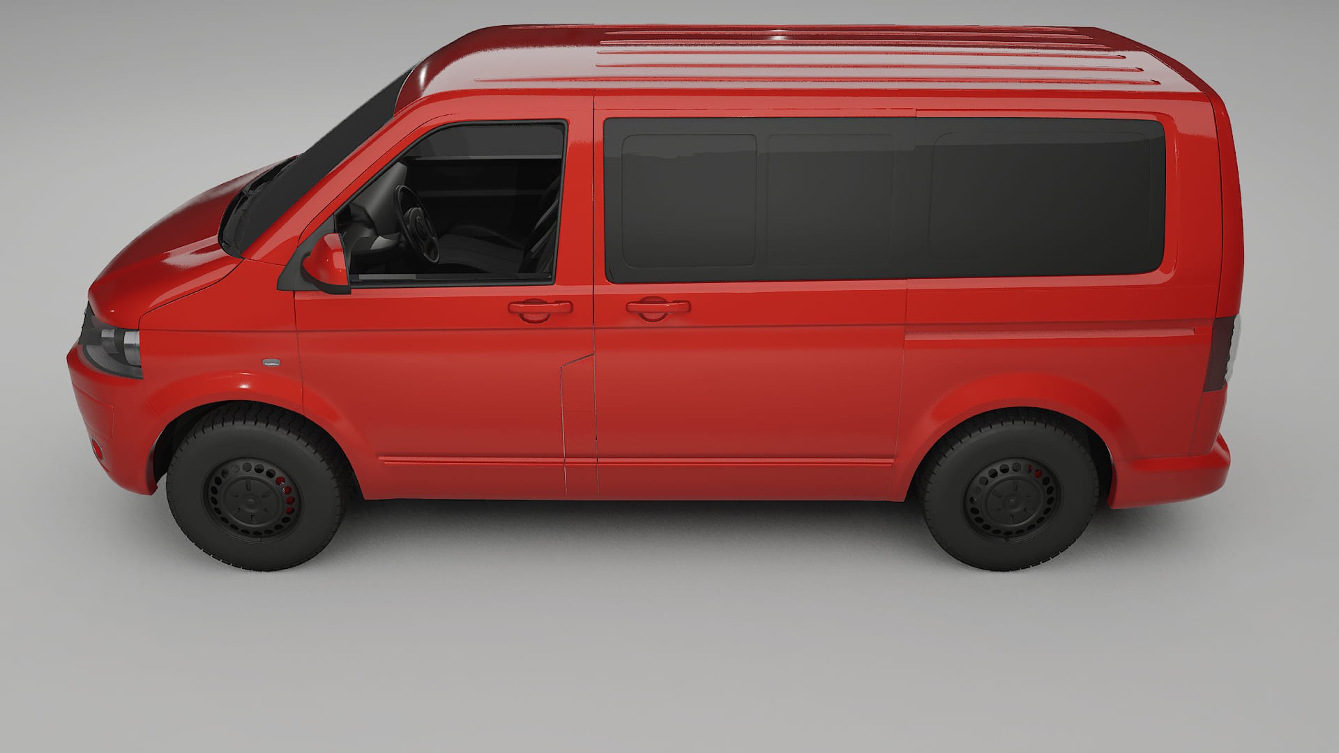 VW Transporter T5 Caravelle TPU Lackskyddsfilm | BLAZE Färgskiftande PPF – Komplett Förskuret Kit