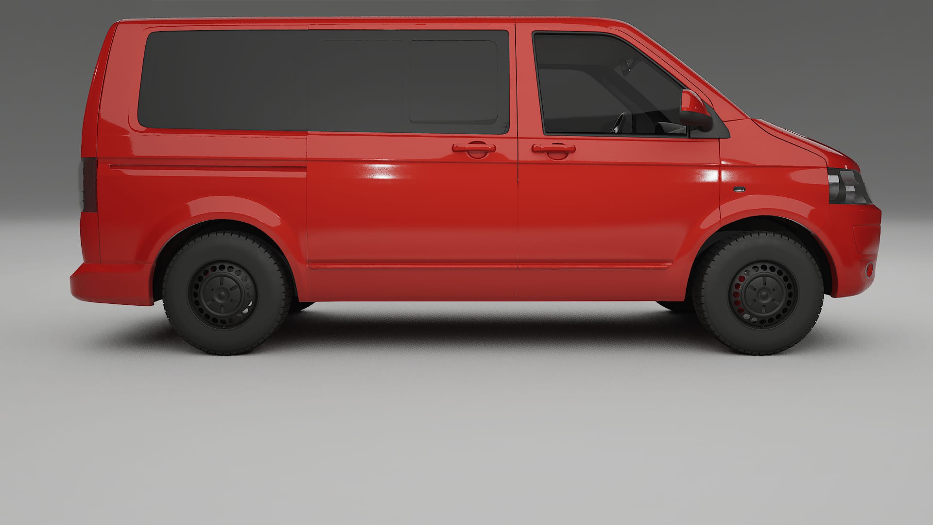 VW Transporter T5 Caravelle TPU Lackskyddsfilm | BLAZE Färgskiftande PPF – Komplett Förskuret Kit