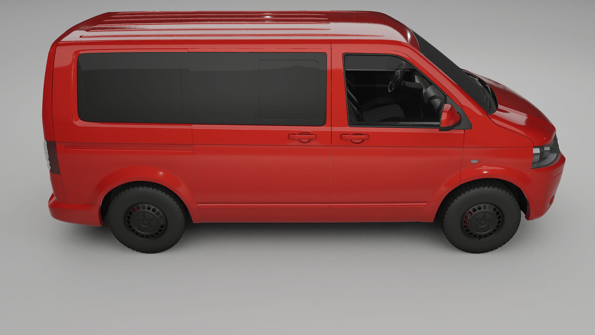 VW Transporter T5 Caravelle TPU Lackskyddsfilm | BLAZE Färgskiftande PPF – Komplett Förskuret Kit