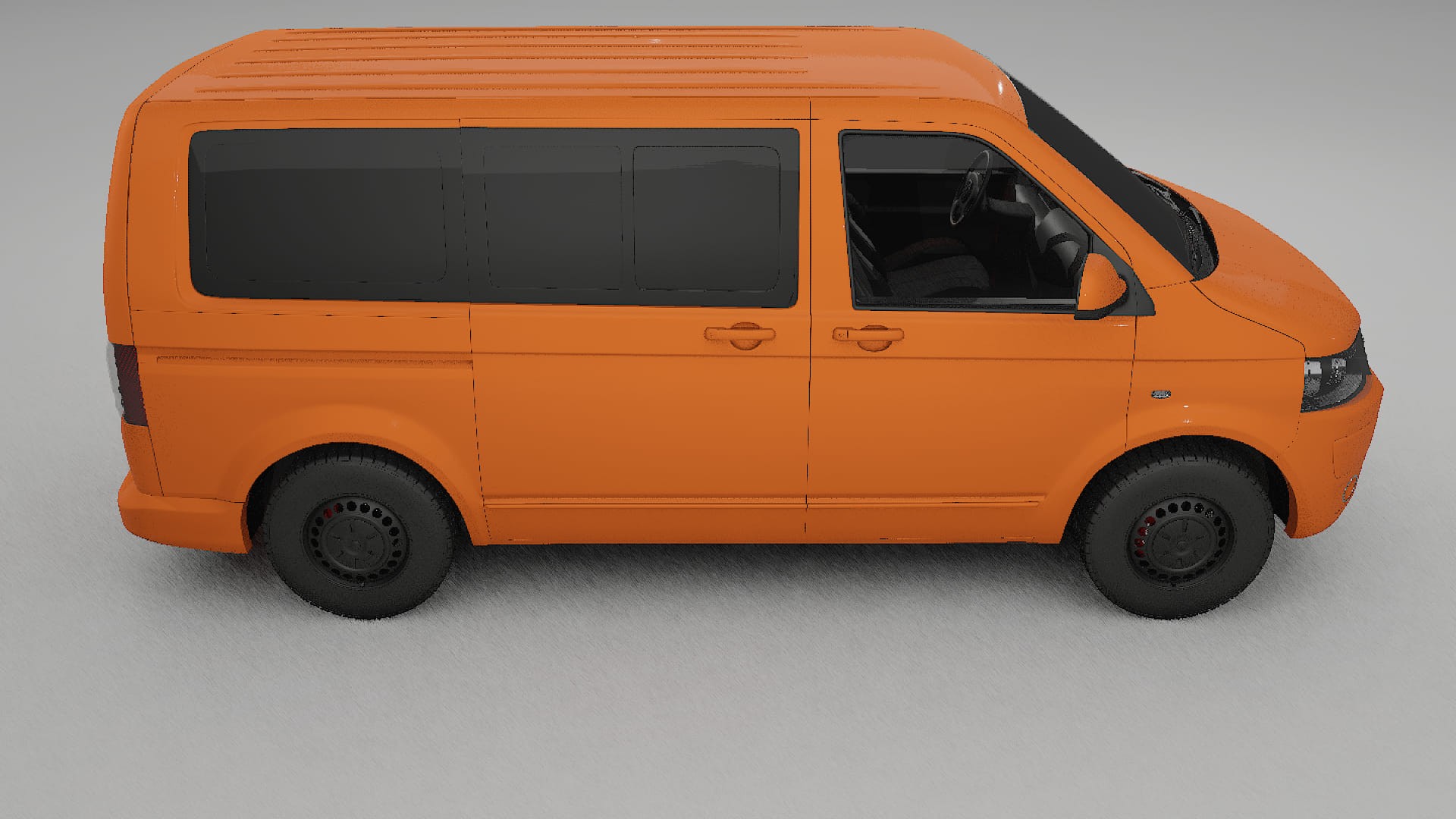 VW Transporter T5 Caravelle TPU Lackskyddsfilm | ROCKET Färgskiftande PPF – Komplett Förskuret Kit