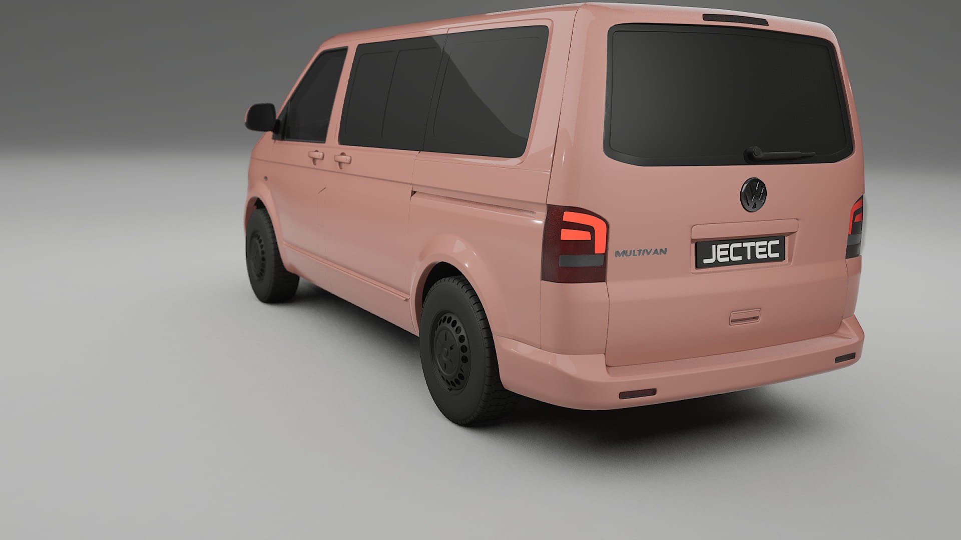 VW Transporter T5 Caravelle TPU Lackskyddsfilm | BLUSH Färgskiftande PPF – Komplett Förskuret Kit