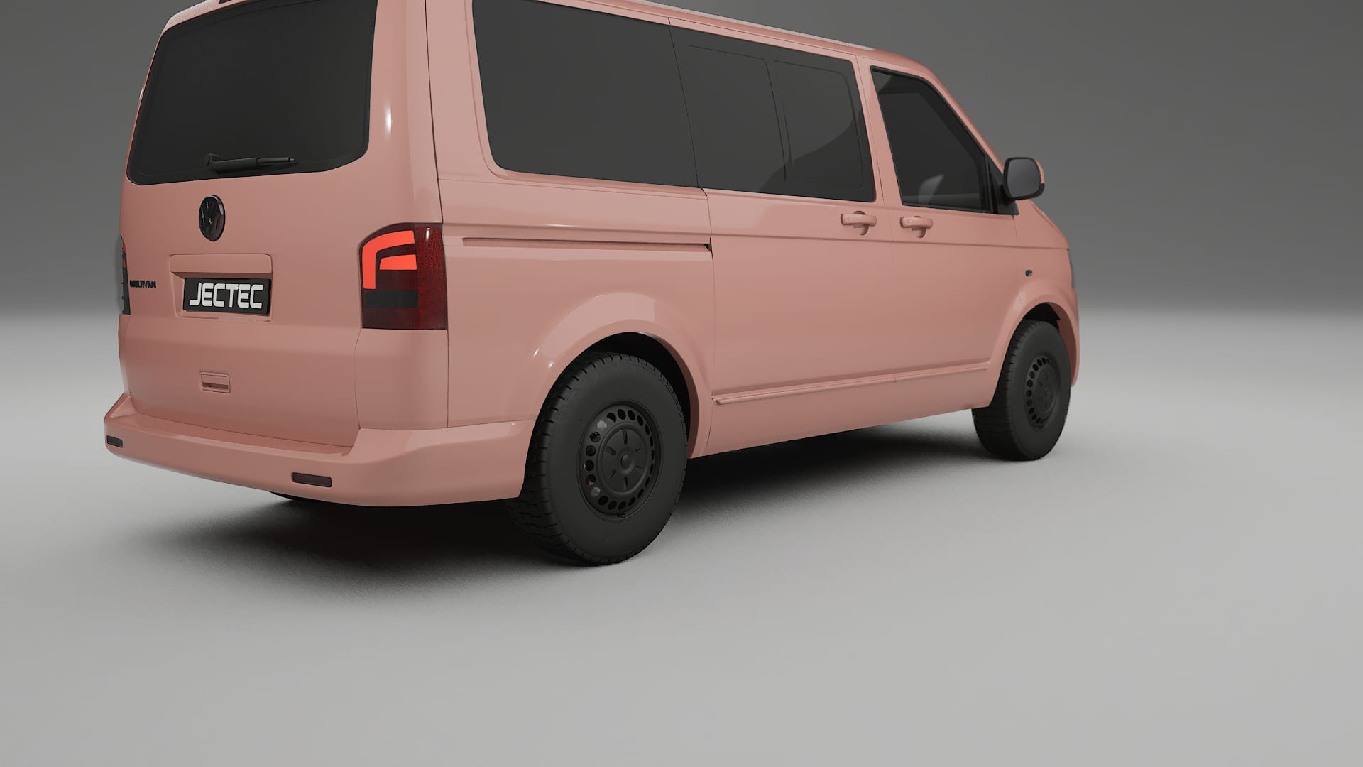 VW Transporter T5 Caravelle TPU Lackskyddsfilm | BLUSH Färgskiftande PPF – Komplett Förskuret Kit