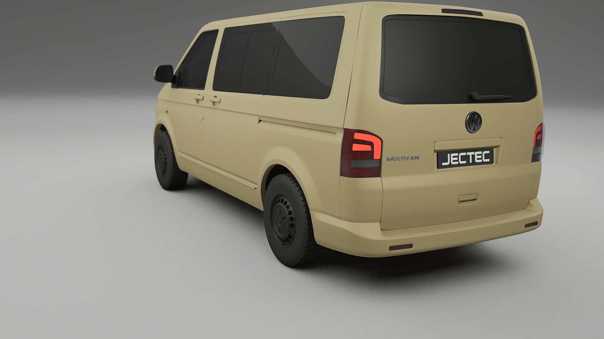 VW Transporter T5 Caravelle TPU Lackskyddsfilm | SAND Färgskiftande PPF – Komplett Förskuret Kit