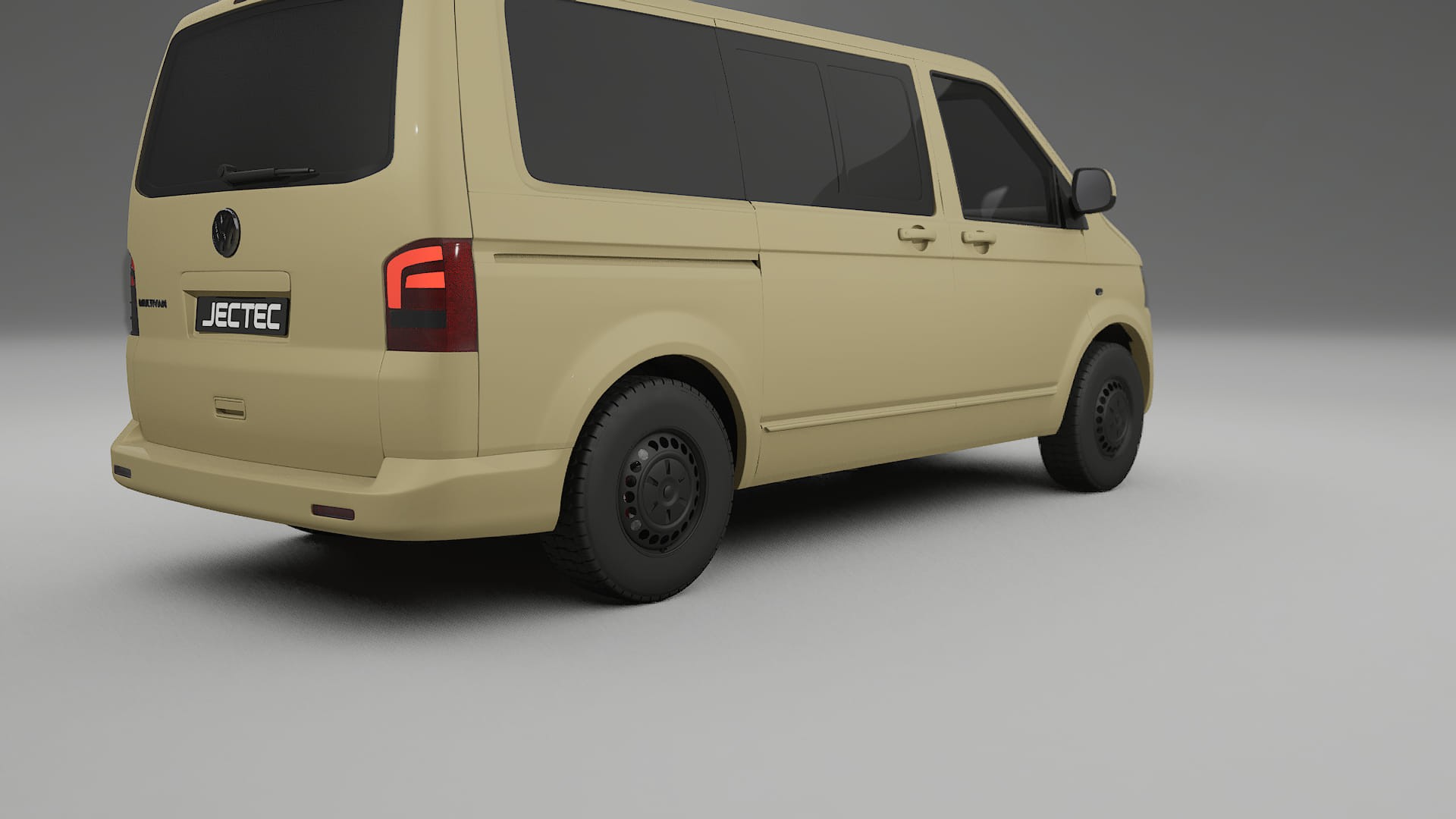 VW Transporter T5 Caravelle TPU Lackskyddsfilm | SAND Färgskiftande PPF – Komplett Förskuret Kit