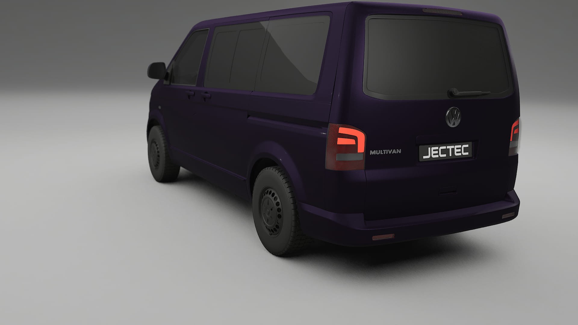 VW Transporter T5 Caravelle TPU Lackskyddsfilm | VIOLET Färgskiftande PPF – Komplett Förskuret Kit