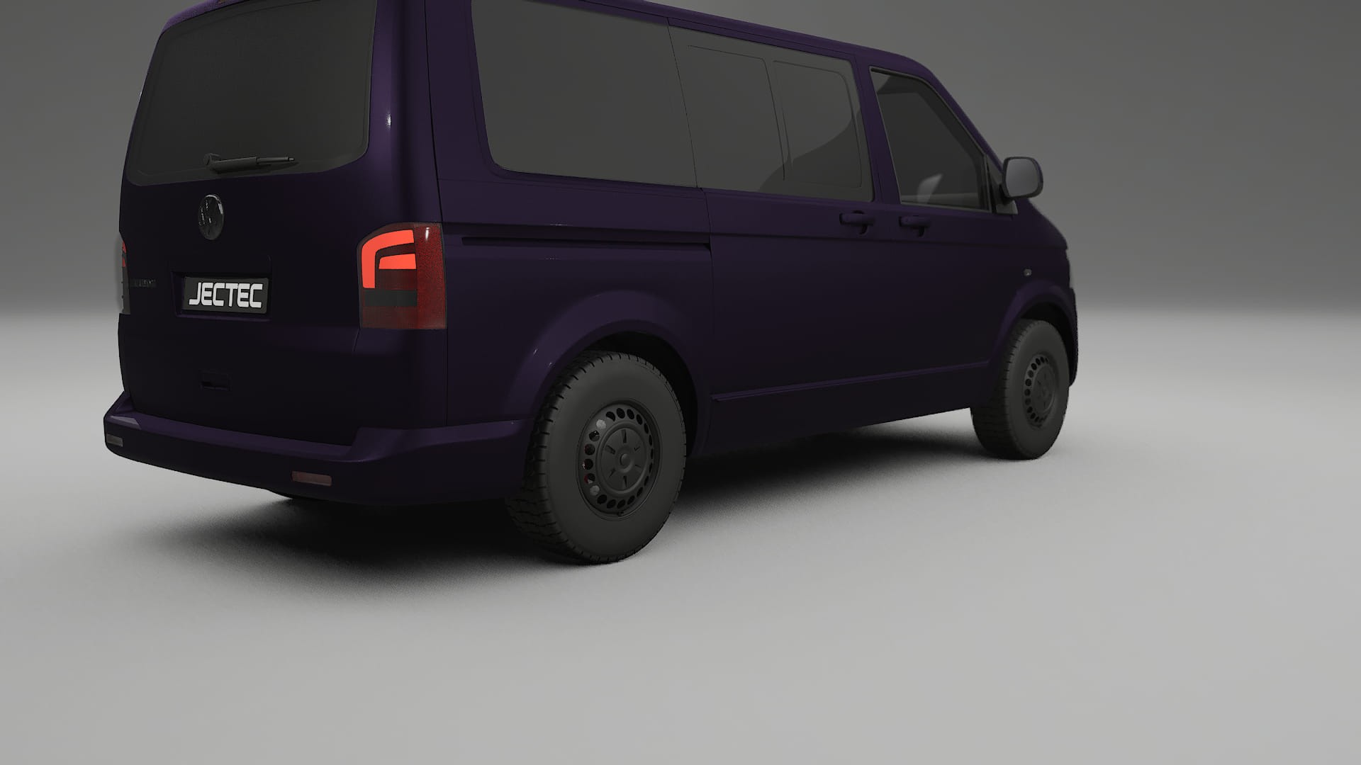 VW Transporter T5 Caravelle TPU Lackskyddsfilm | VIOLET Färgskiftande PPF – Komplett Förskuret Kit