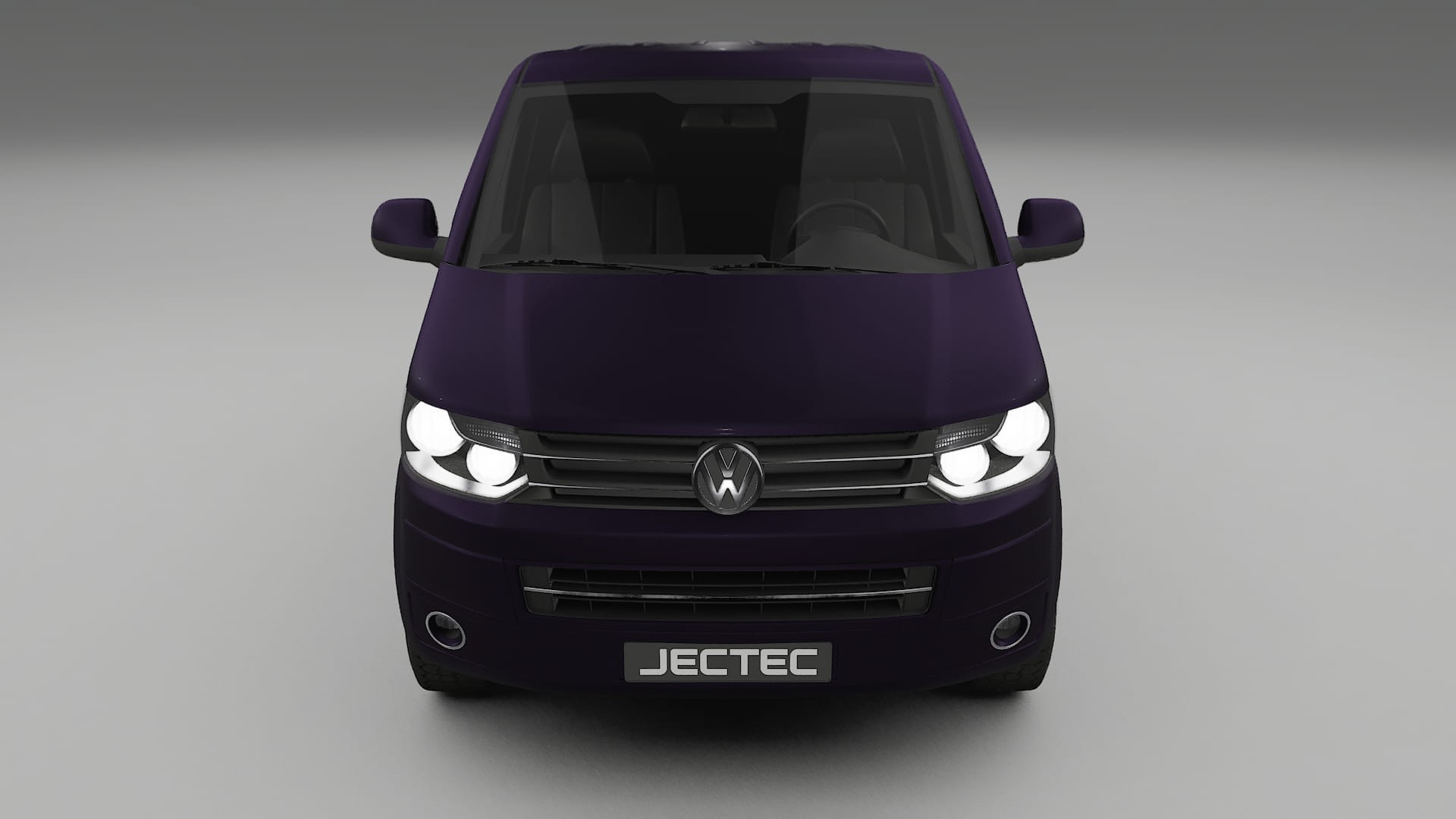 VW Transporter T5 Caravelle TPU Lackskyddsfilm | VIOLET Färgskiftande PPF – Komplett Förskuret Kit