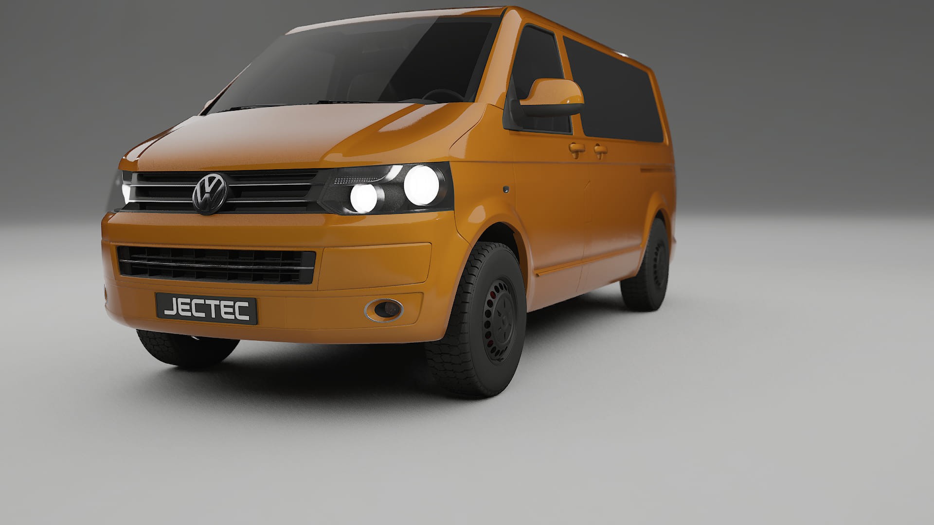 VW Transporter T5 Caravelle TPU Lackskyddsfilm | DAISY Färgskiftande PPF – Komplett Förskuret Kit
