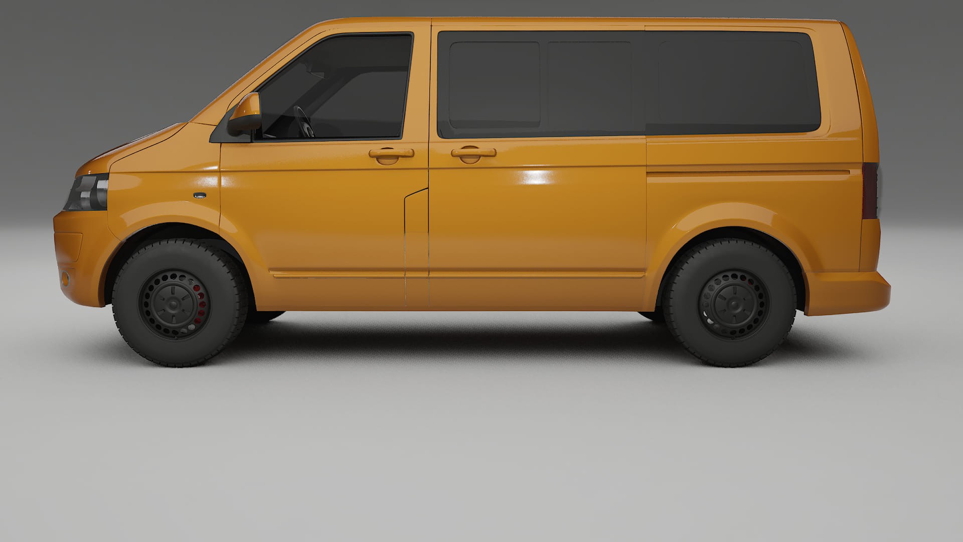 VW Transporter T5 Caravelle TPU Lackskyddsfilm | DAISY Färgskiftande PPF – Komplett Förskuret Kit