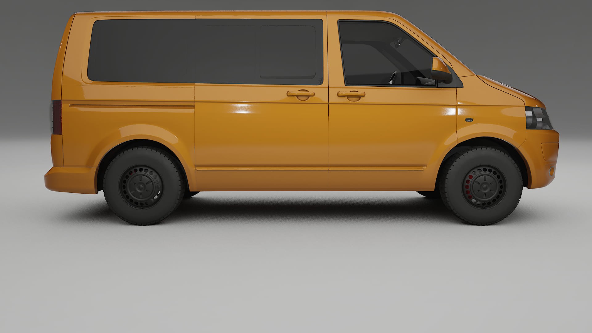 VW Transporter T5 Caravelle TPU Lackskyddsfilm | DAISY Färgskiftande PPF – Komplett Förskuret Kit