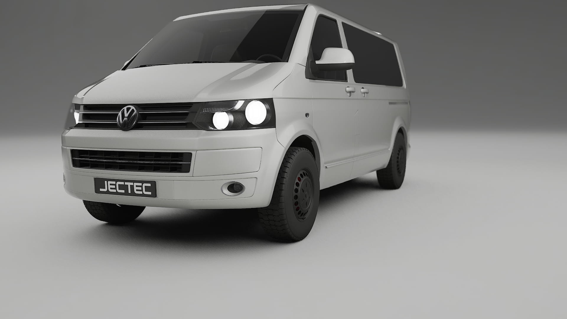 VW Transporter T5 Caravelle TPU Lackskyddsfilm | PEARL Färgskiftande PPF – Komplett Förskuret Kit