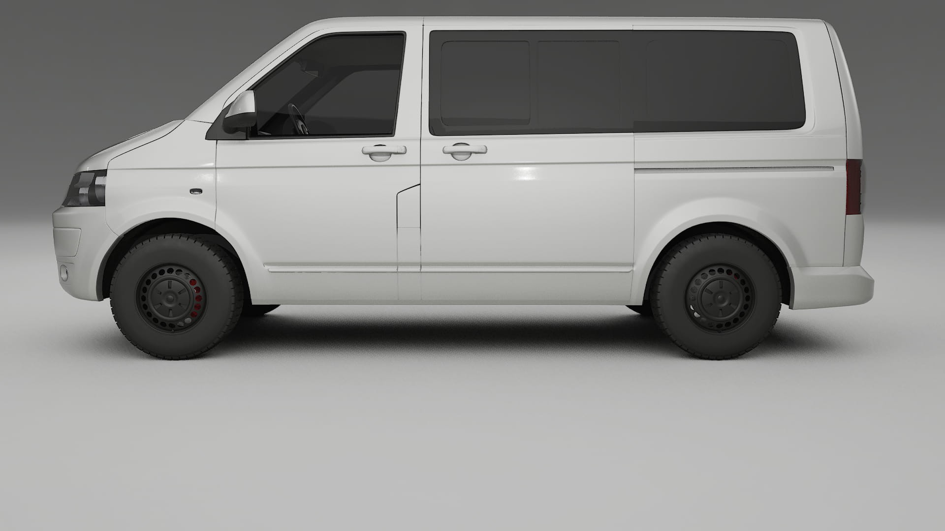 VW Transporter T5 Caravelle TPU Lackskyddsfilm | PEARL Färgskiftande PPF – Komplett Förskuret Kit