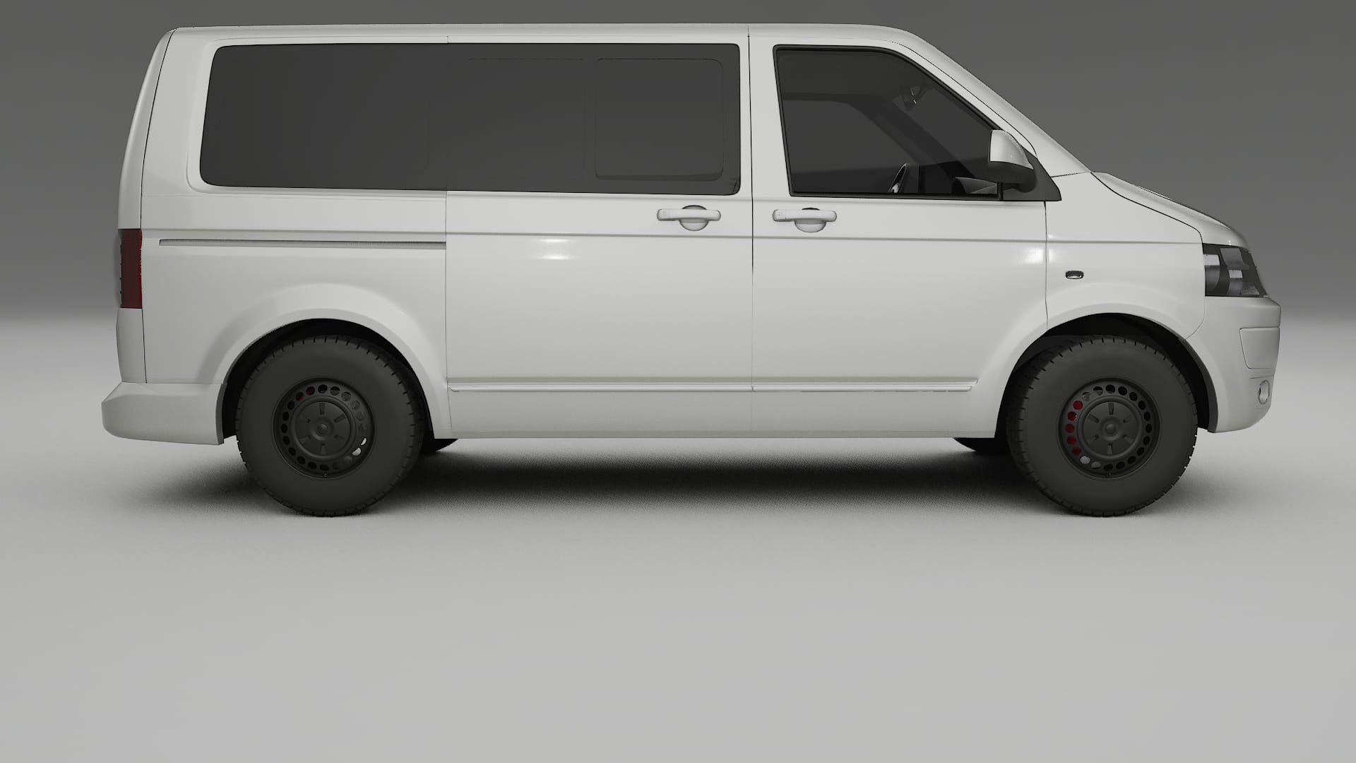 VW Transporter T5 Caravelle TPU Lackskyddsfilm | PEARL Färgskiftande PPF – Komplett Förskuret Kit
