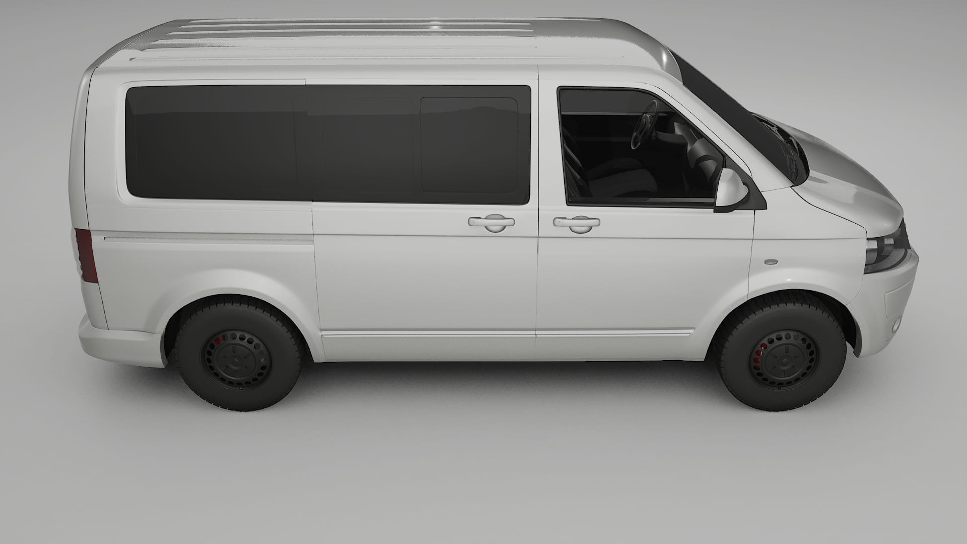 VW Transporter T5 Caravelle TPU Lackskyddsfilm | PEARL Färgskiftande PPF – Komplett Förskuret Kit