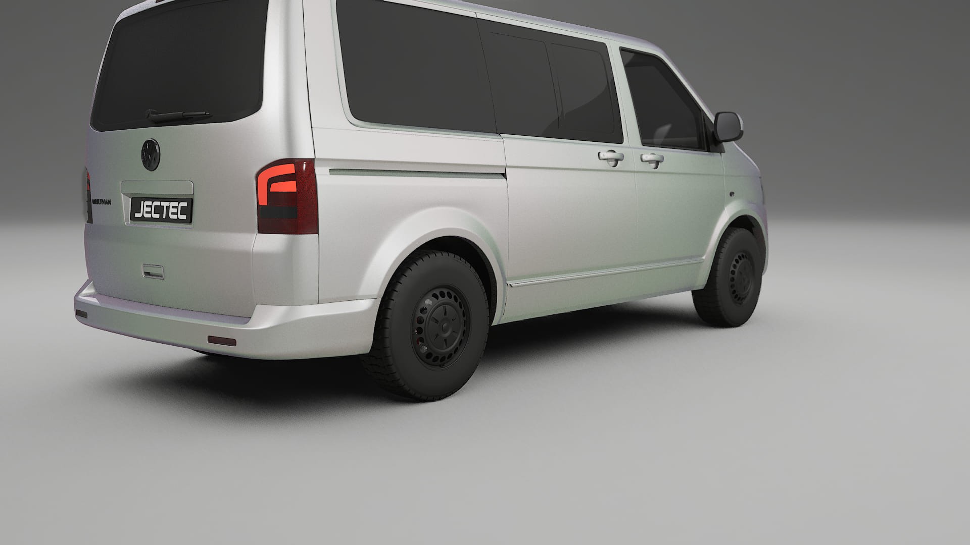 VW Transporter T5 Caravelle TPU Lackskyddsfilm | NEBULA Färgskiftande PPF – Komplett Förskuret Kit