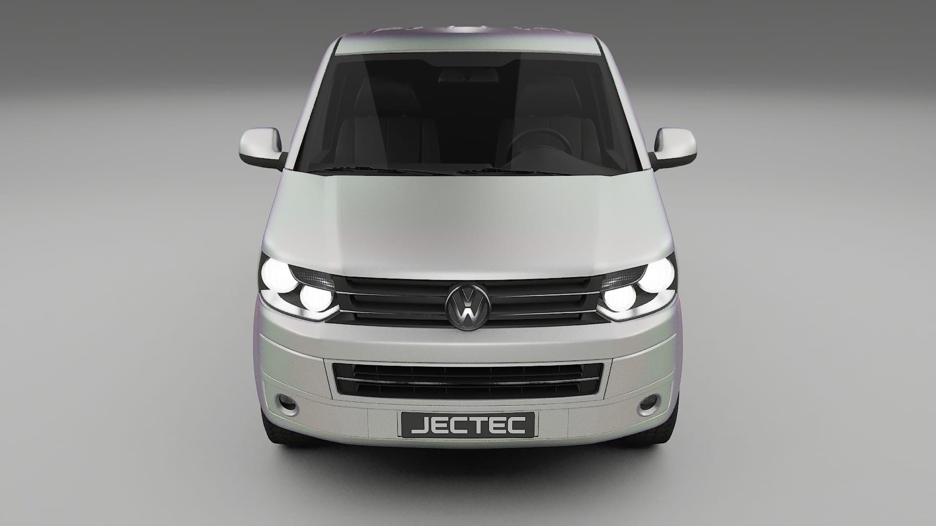 VW Transporter T5 Caravelle TPU Lackskyddsfilm | NEBULA Färgskiftande PPF – Komplett Förskuret Kit