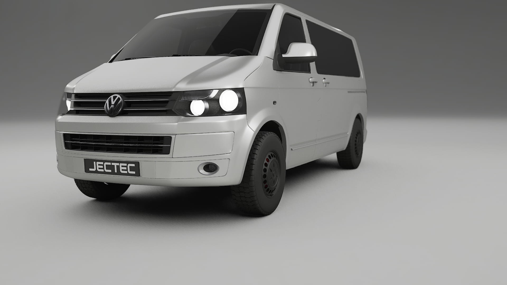 VW Transporter T5 Caravelle TPU Lackskyddsfilm | OPAL Färgskiftande PPF – Komplett Förskuret Kit