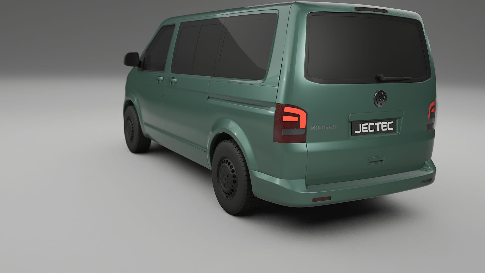 VW Transporter T5 Caravelle TPU Lackskyddsfilm | EVERGREEN Färgskiftande PPF – Komplett Förskuret Kit