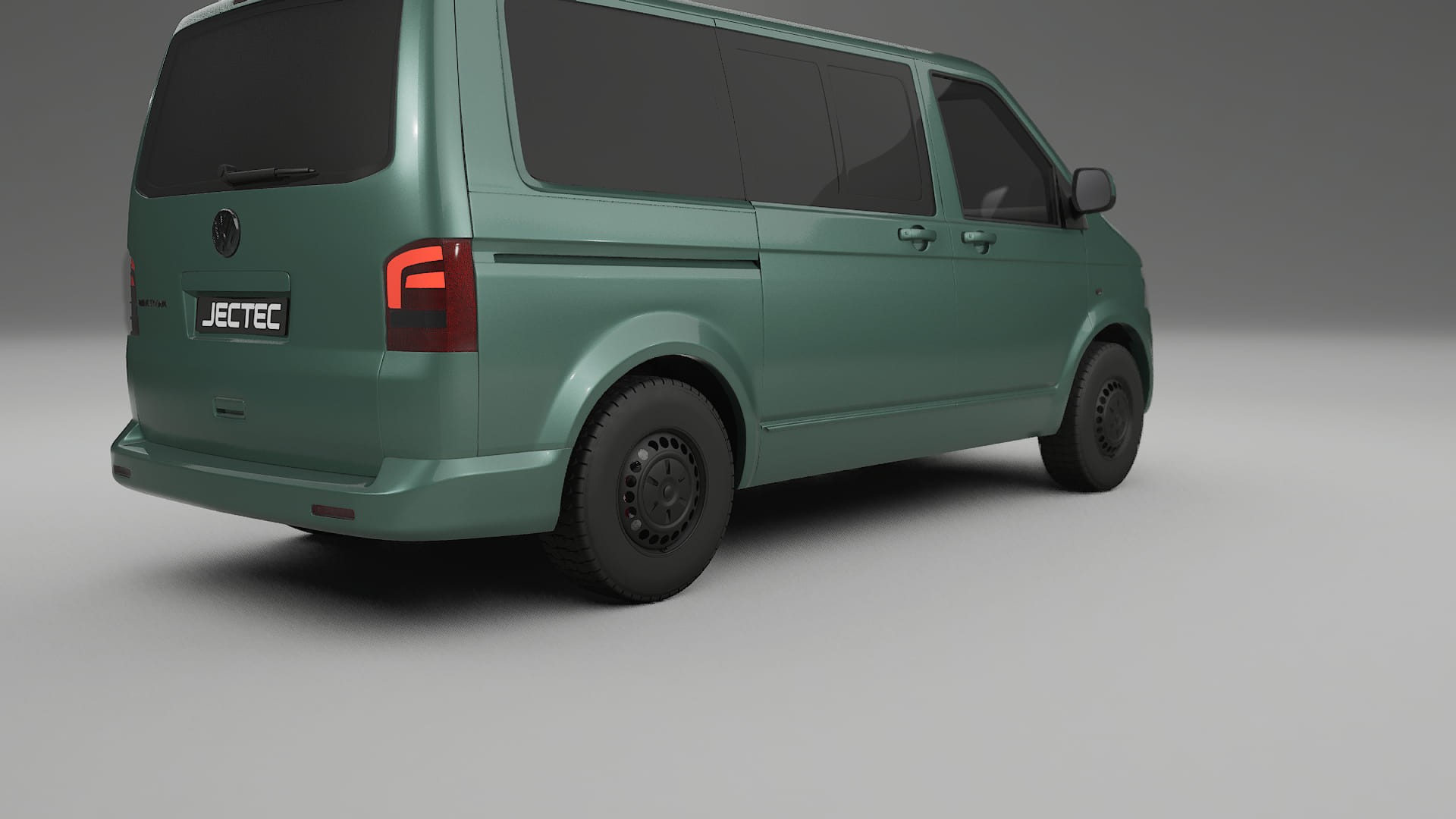 VW Transporter T5 Caravelle TPU Lackskyddsfilm | EVERGREEN Färgskiftande PPF – Komplett Förskuret Kit